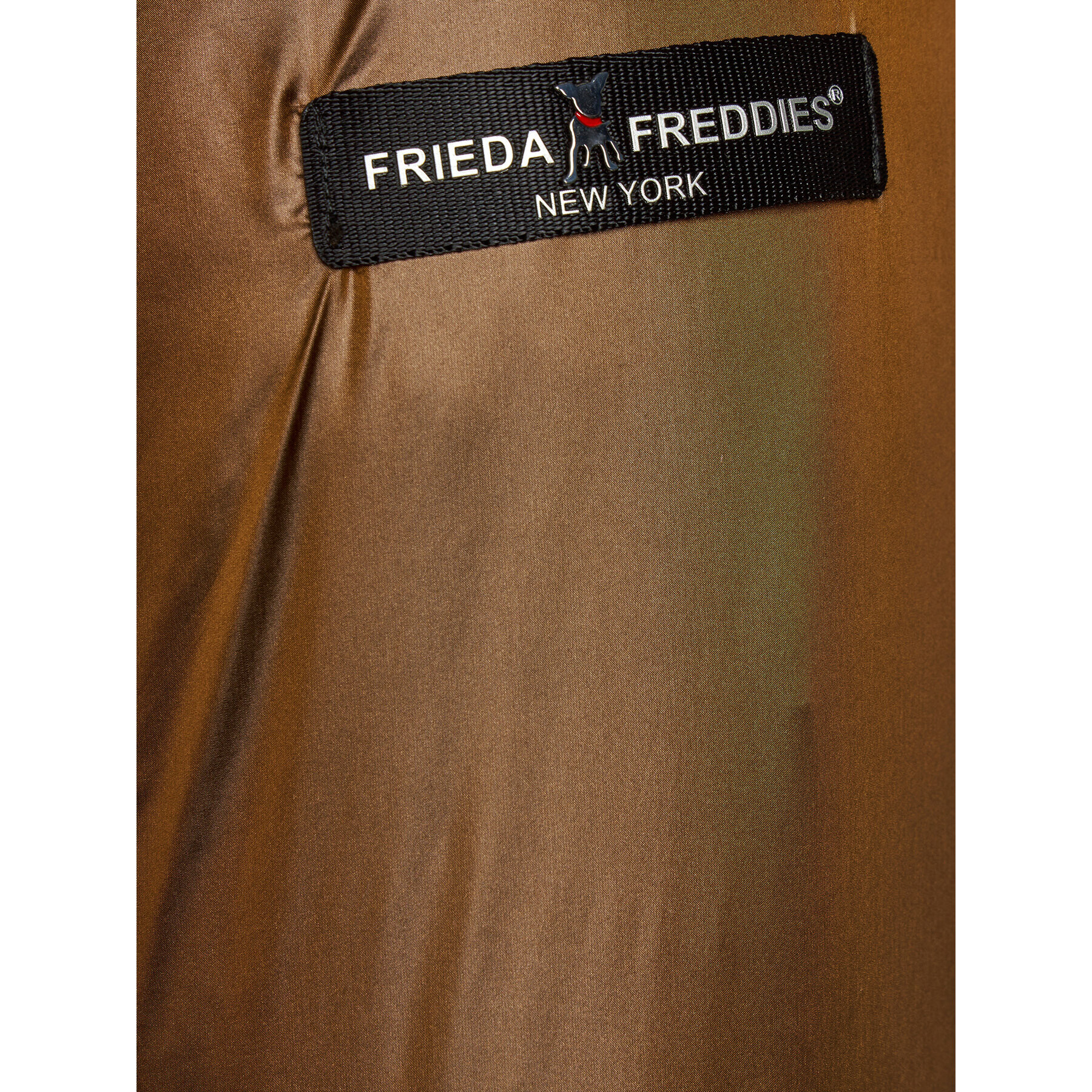 Frieda & Freddies Geacă din puf 1847C Maro Regular Fit - Pled.ro