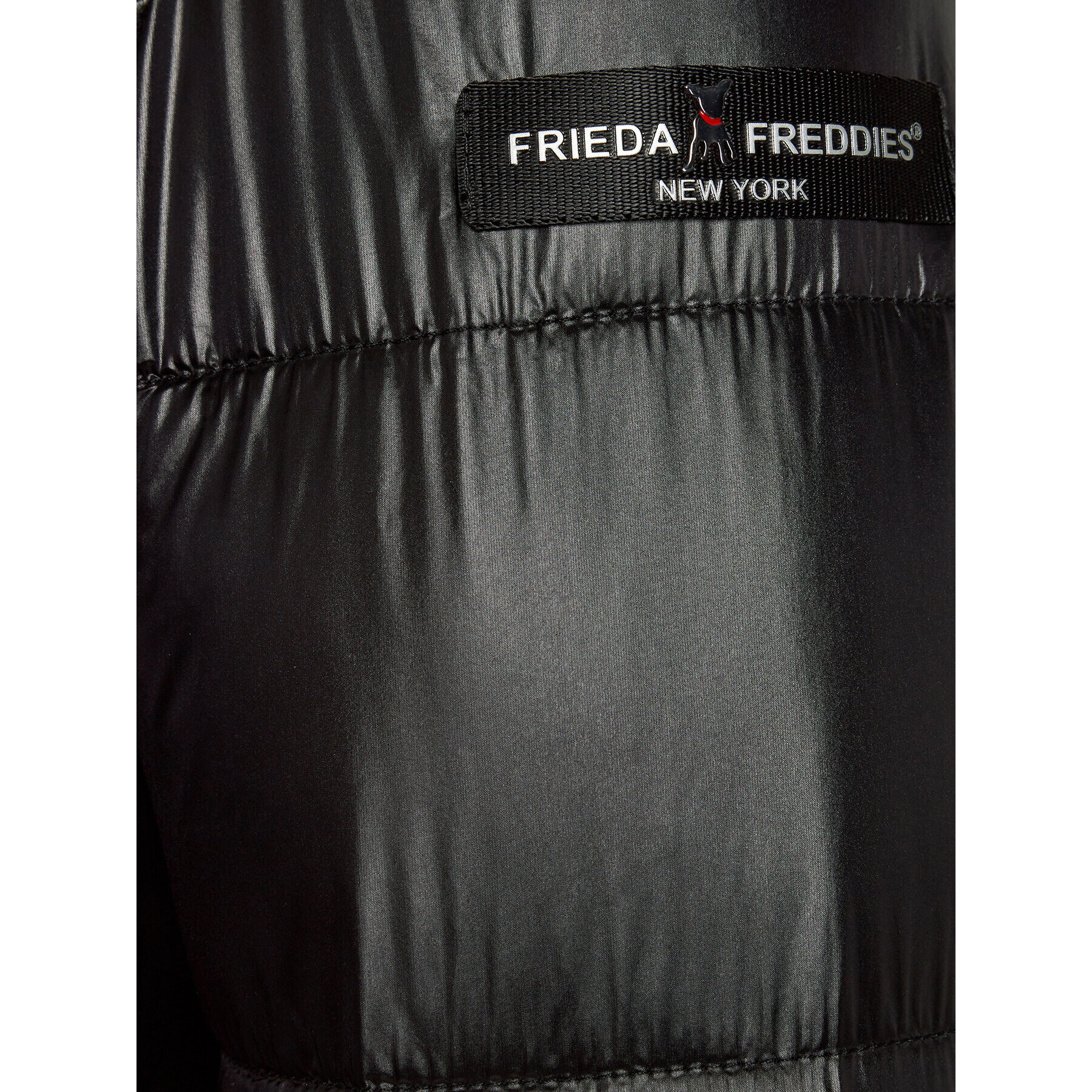 Frieda & Freddies Geacă din puf 1847C Negru Regular Fit - Pled.ro