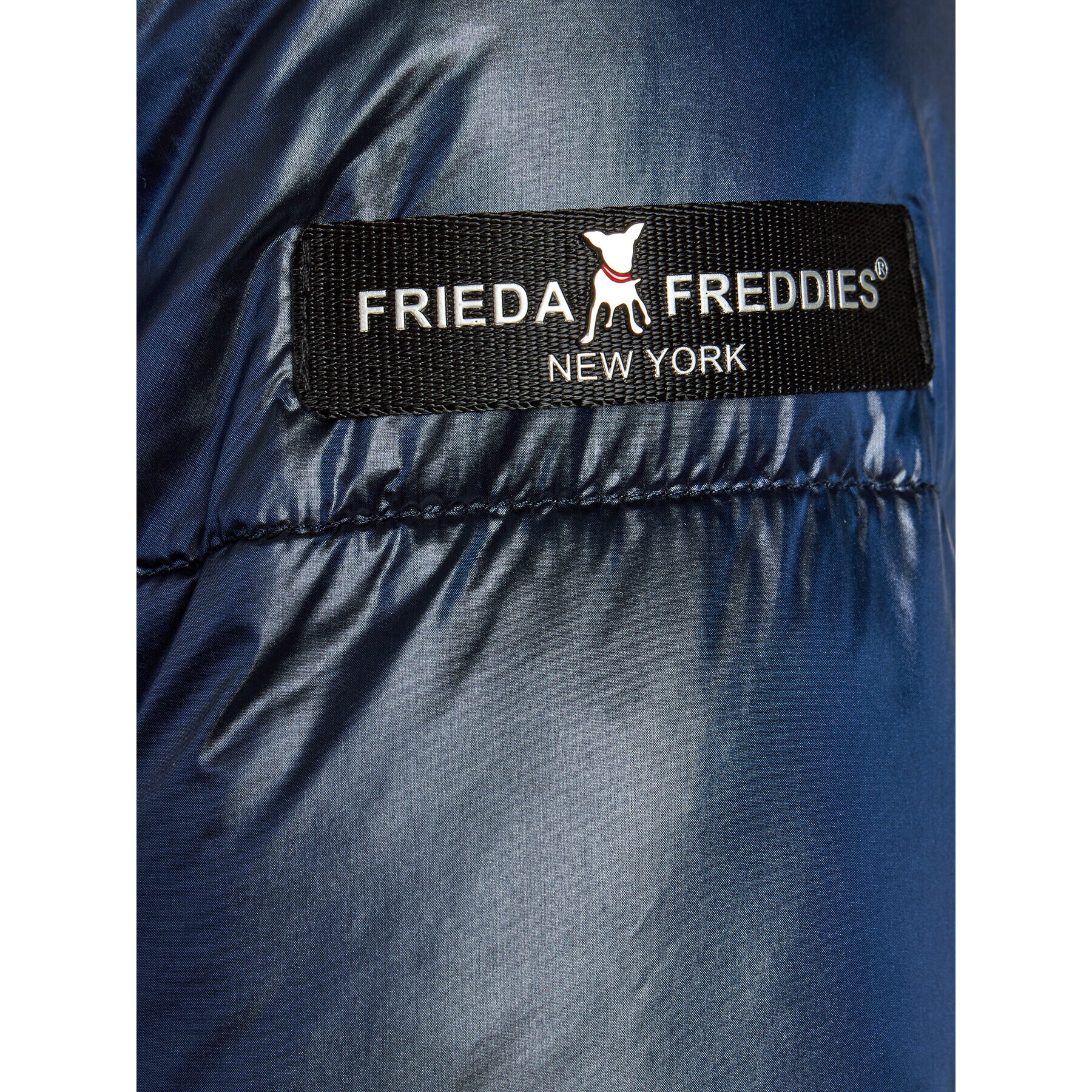 Frieda & Freddies Geacă din puf 1880A Bleumarin Regular Fit - Pled.ro