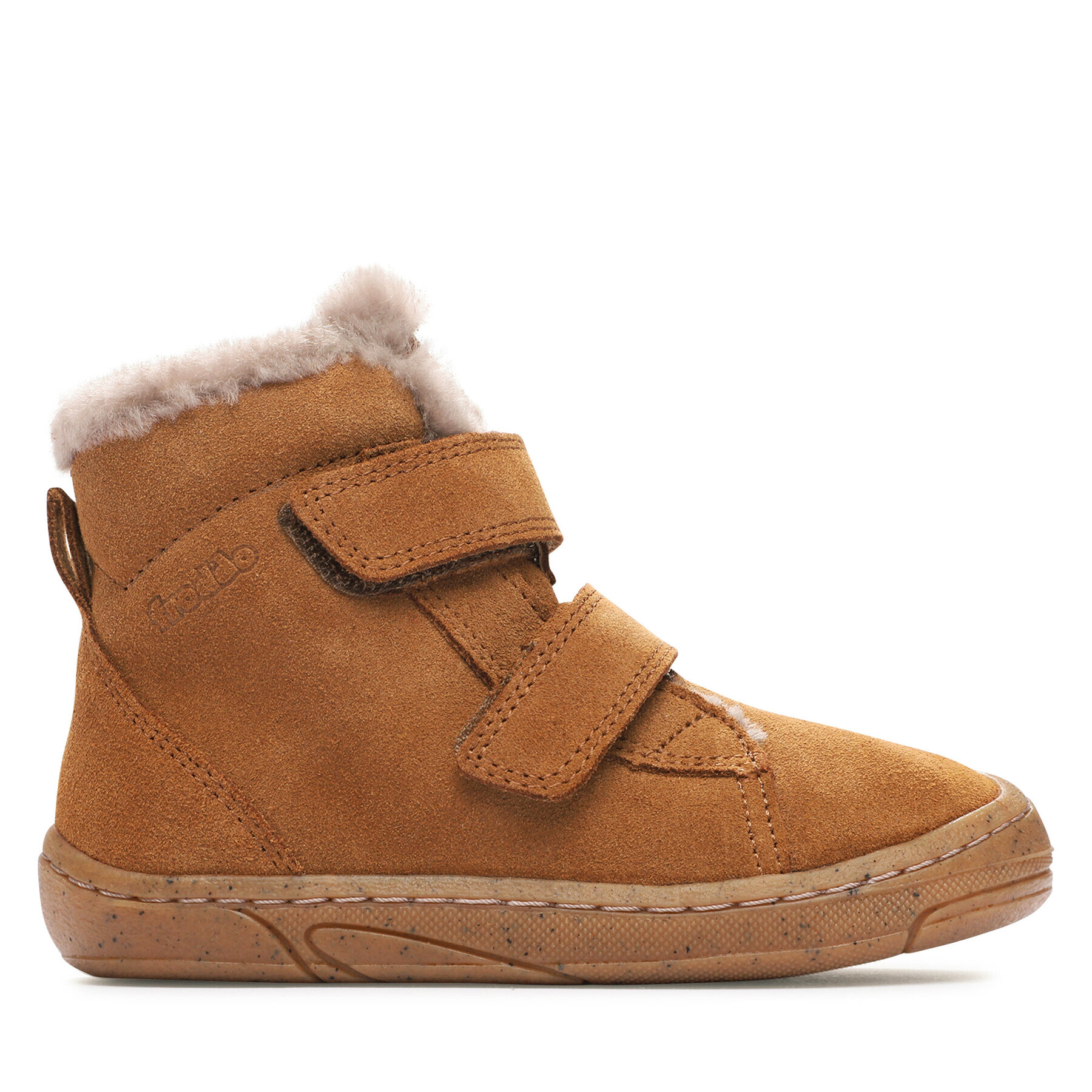 Froddo Cizme Minni Suede Velcro G2110126-2 S Maro - Pled.ro