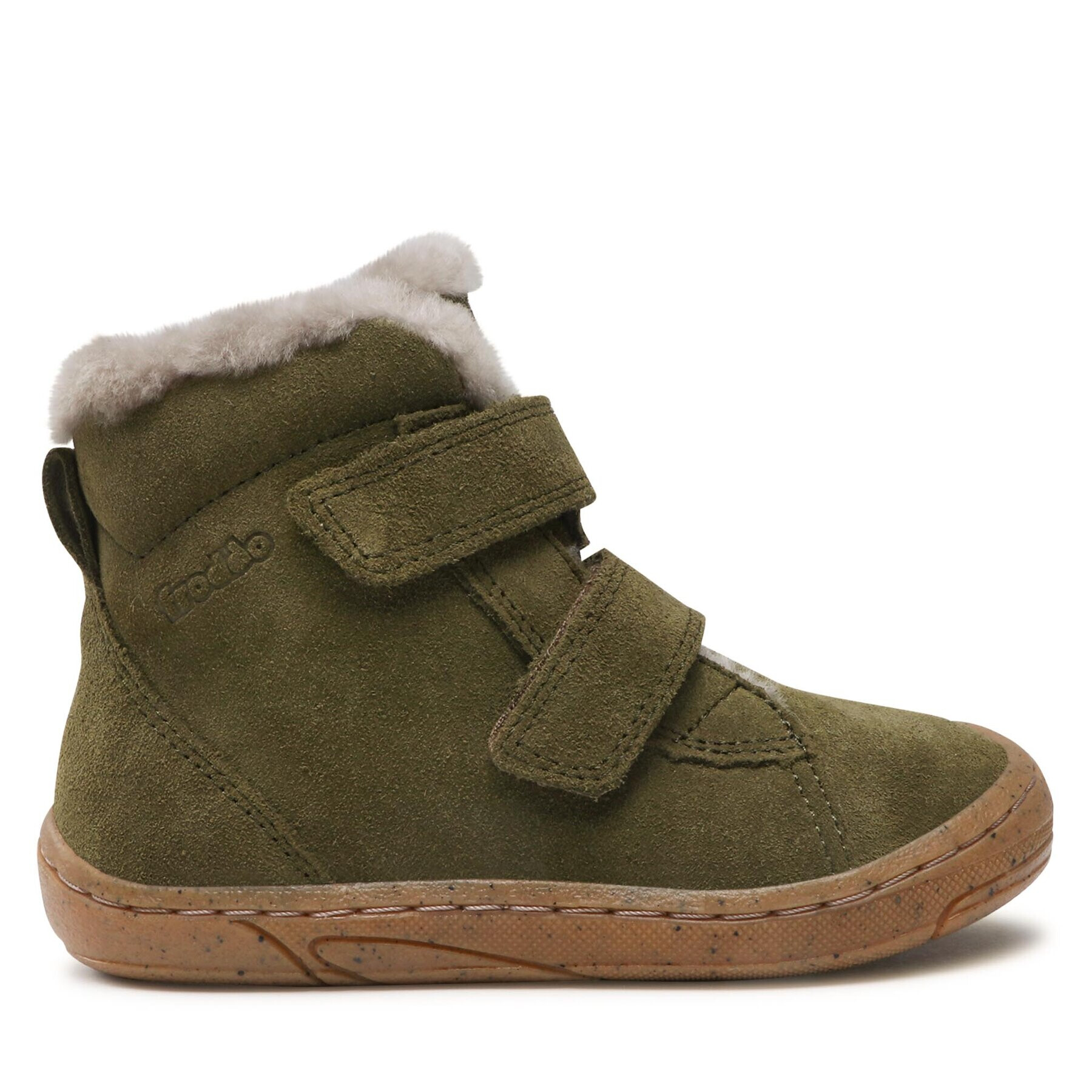 Froddo Cizme Minni Suede Velcro G2110126-3 S Verde - Pled.ro