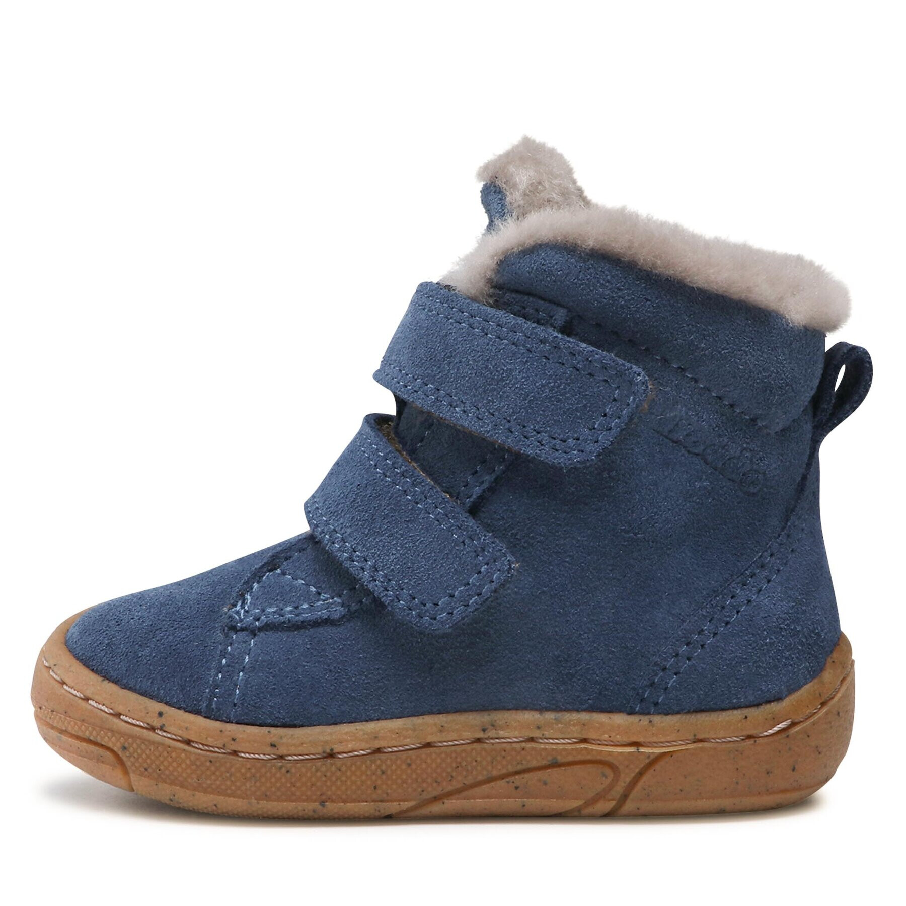 Froddo Cizme Minni Suede Velcro G2110126-6 M Albastru - Pled.ro