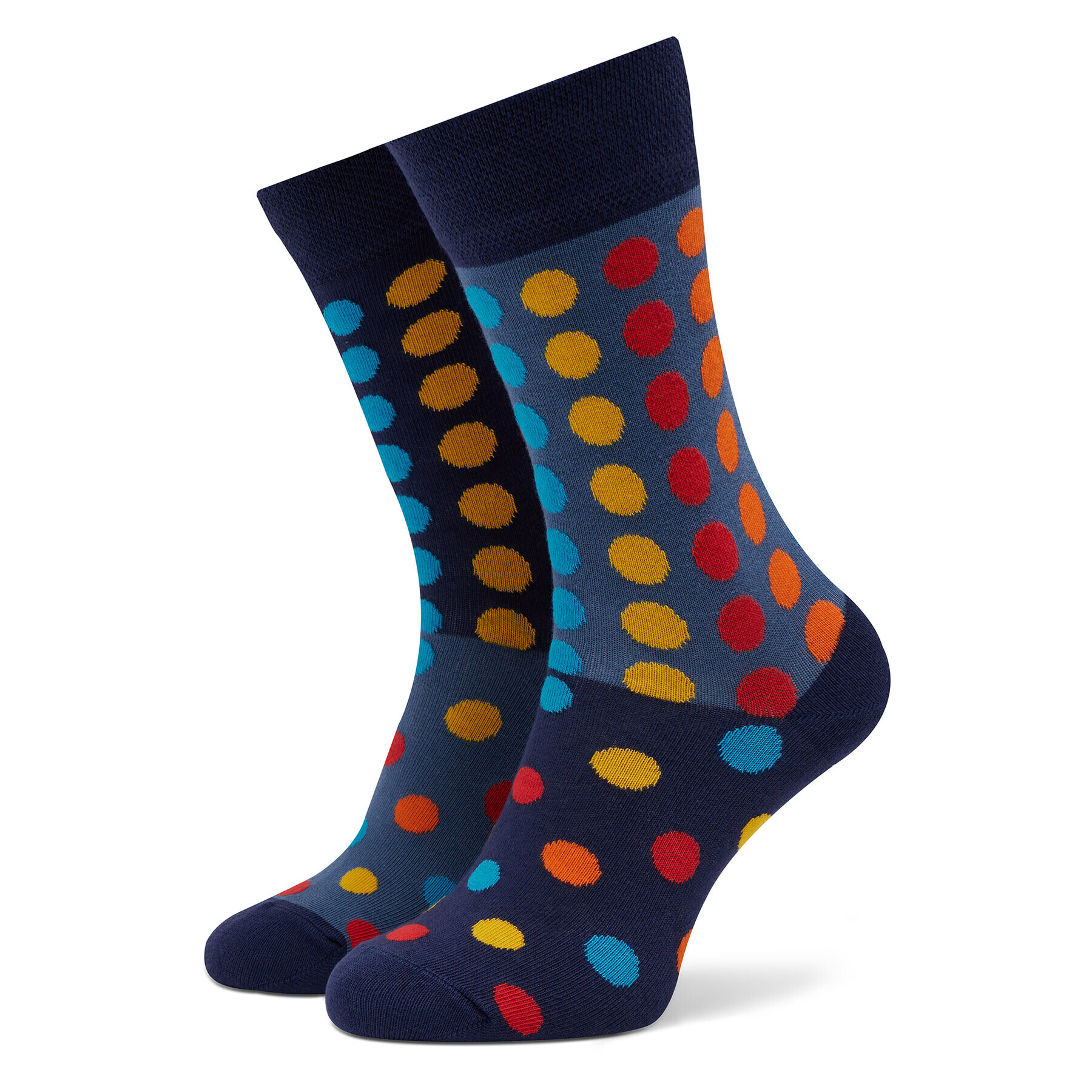 Funny Socks Șosete Înalte Unisex Dots Multicolor SM1/17 Colorat - Pled.ro