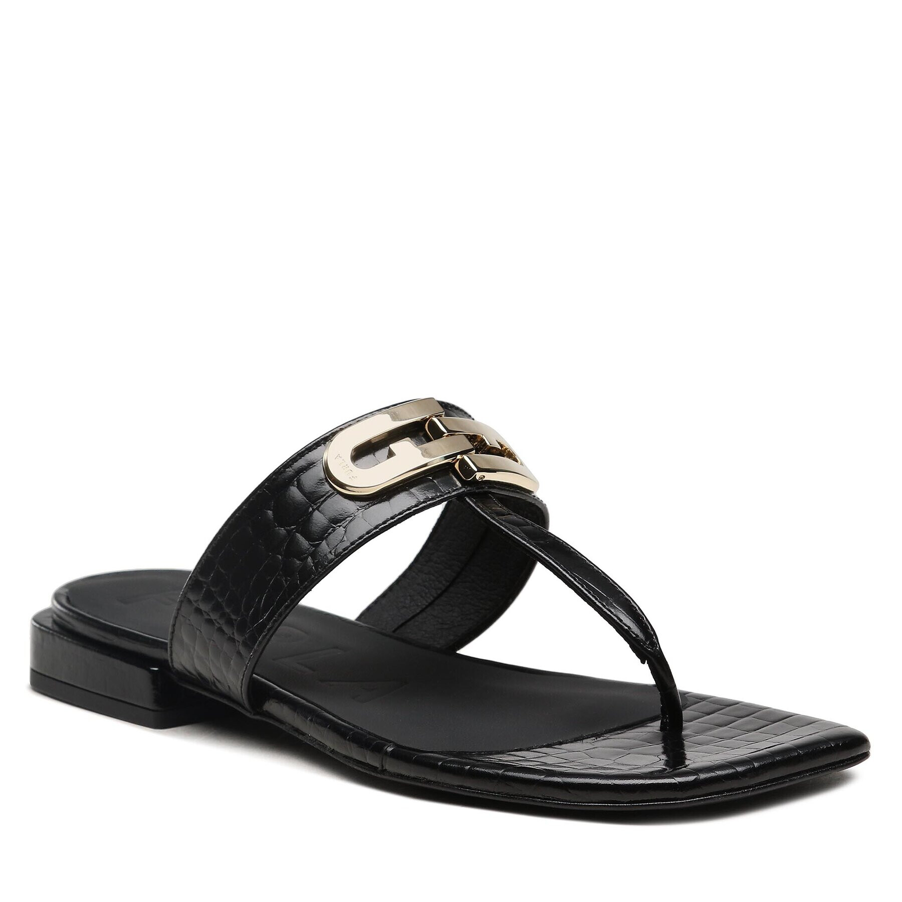 Furla Flip flop Chain YC86FU0-BX1734-O6000-1-007-20-IT-3500 S Negru - Pled.ro