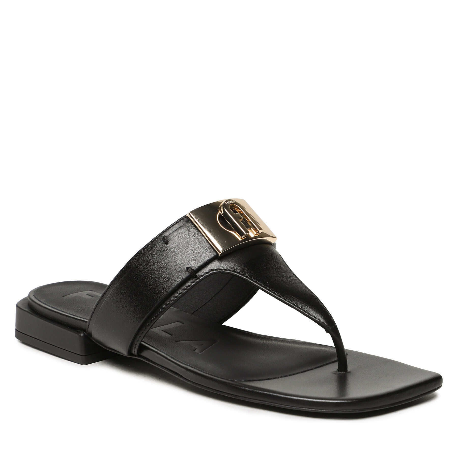 Furla Flip flop Zoe YG42FZE-Y62000-O6000-1-007-20-IT Negru - Pled.ro