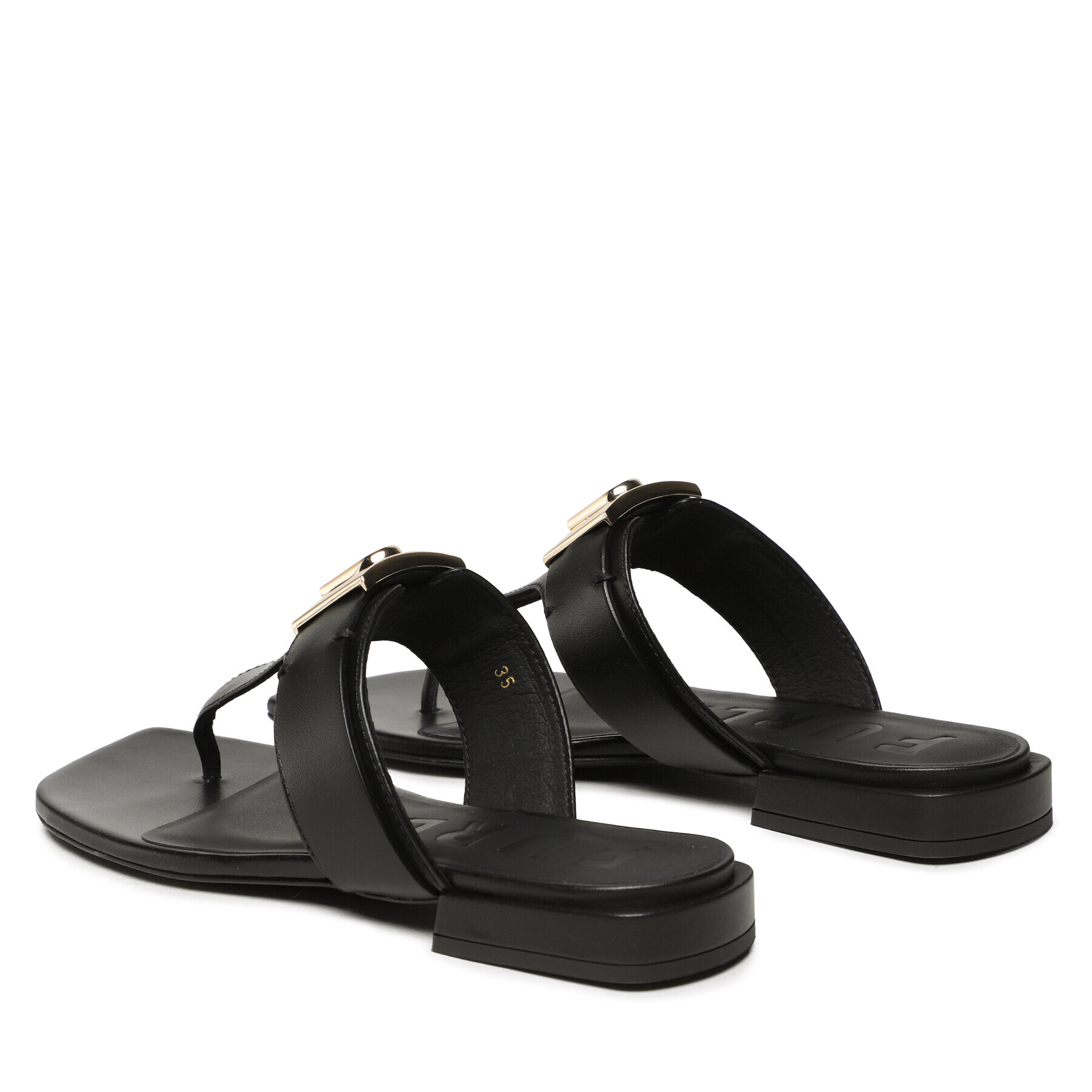 Furla Flip flop Zoe YG42FZE-Y62000-O6000-1-007-20-IT Negru - Pled.ro