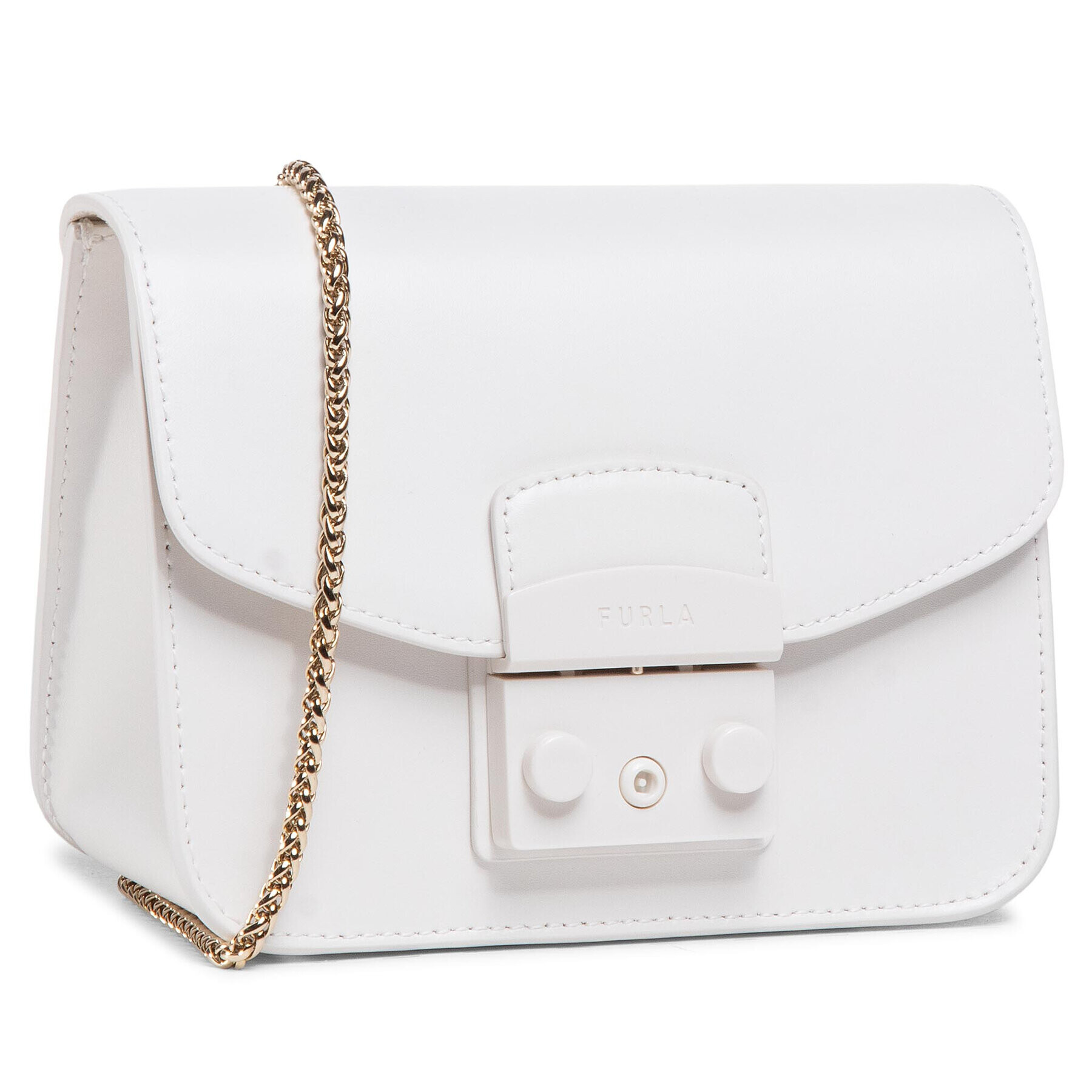 Furla Geantă Metropolis BATLEP0-VNC000-01B00-9-001-20-BG-B Alb - Pled.ro