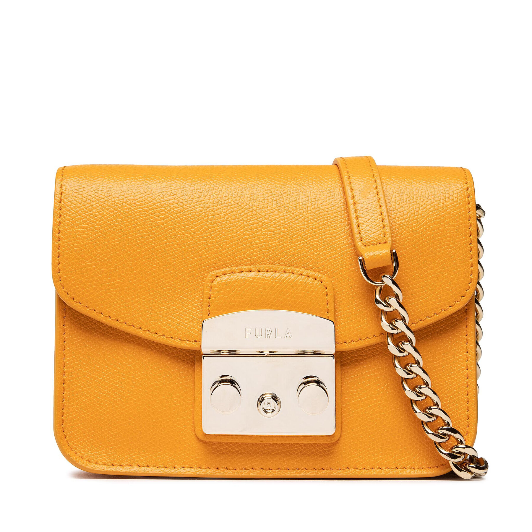 Furla Geantă Metropolis WB00217-ARE000-1555S-1-007-20-BG-B Portocaliu - Pled.ro