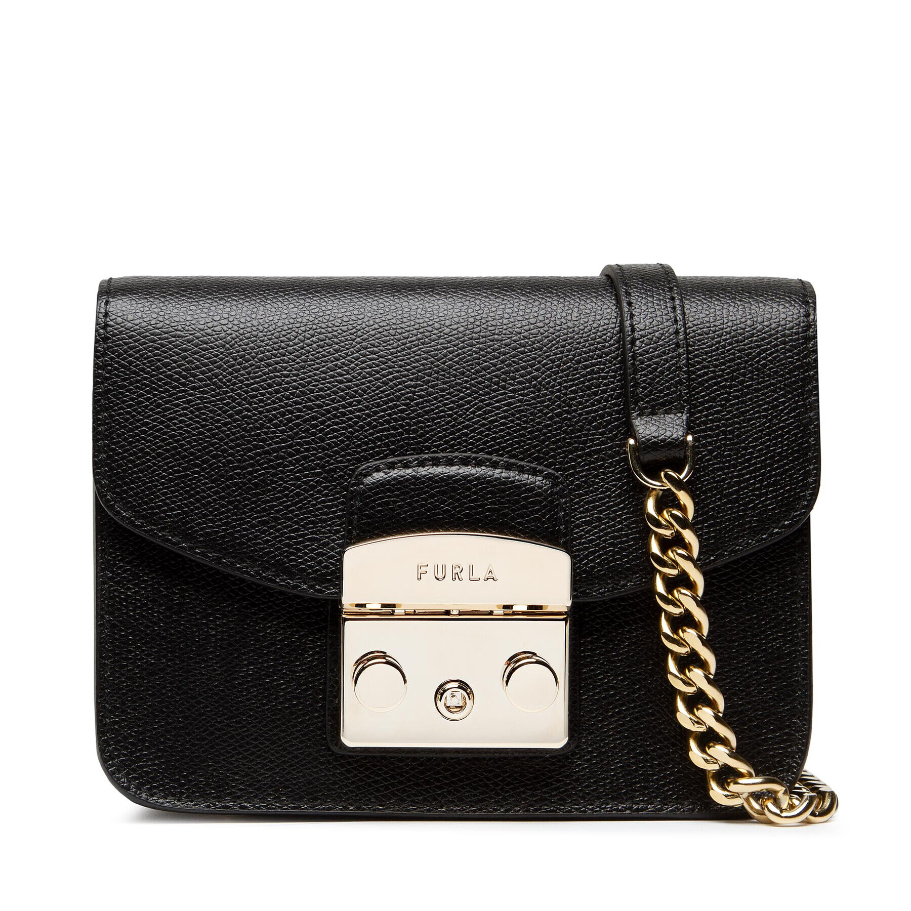 Furla Geantă Metropolis WB00217-ARE000-O6000-1-007-20-BG Negru - Pled.ro