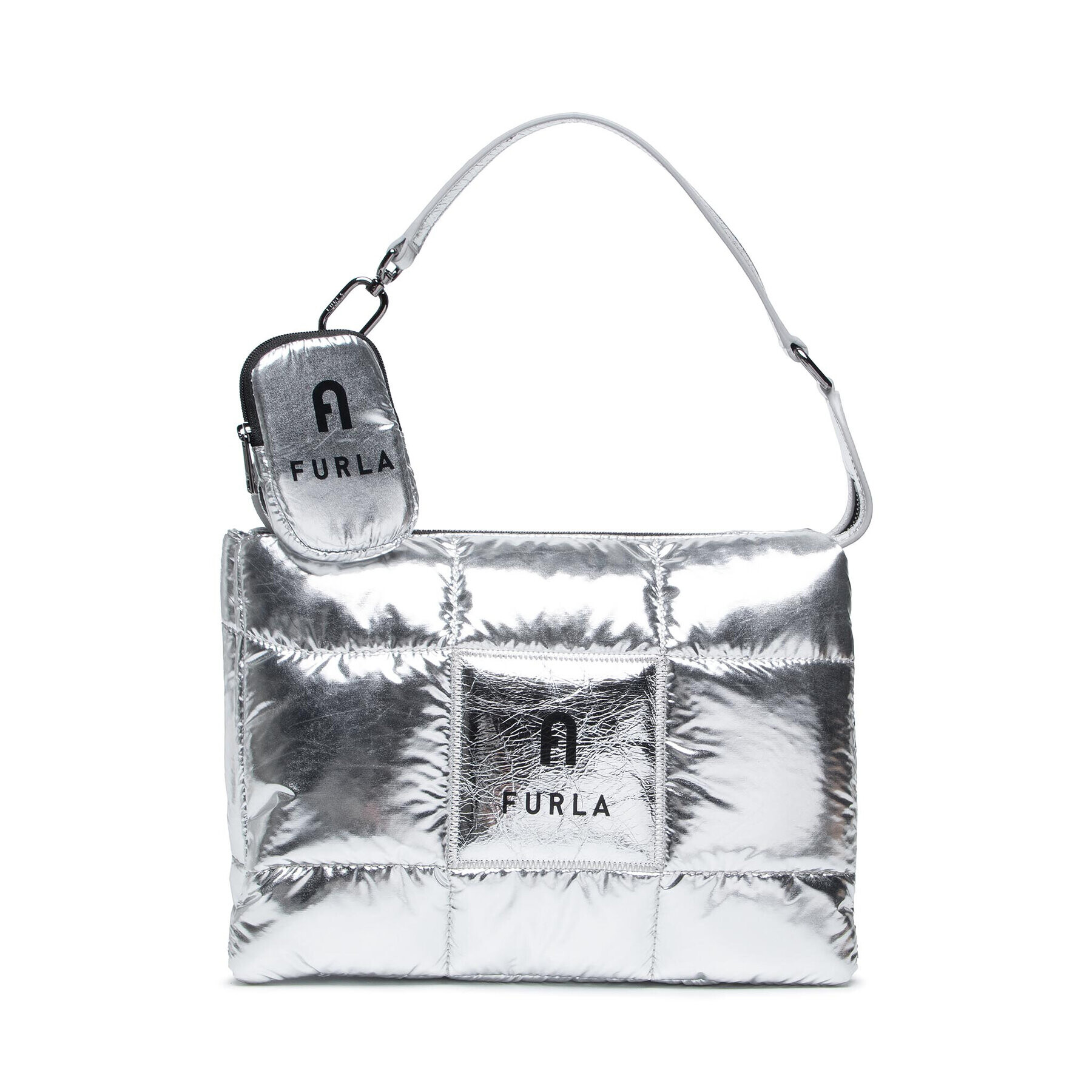 Furla Geantă Piuma WB00319-BX0407-Y3000-1-019-20-CN-B Argintiu - Pled.ro