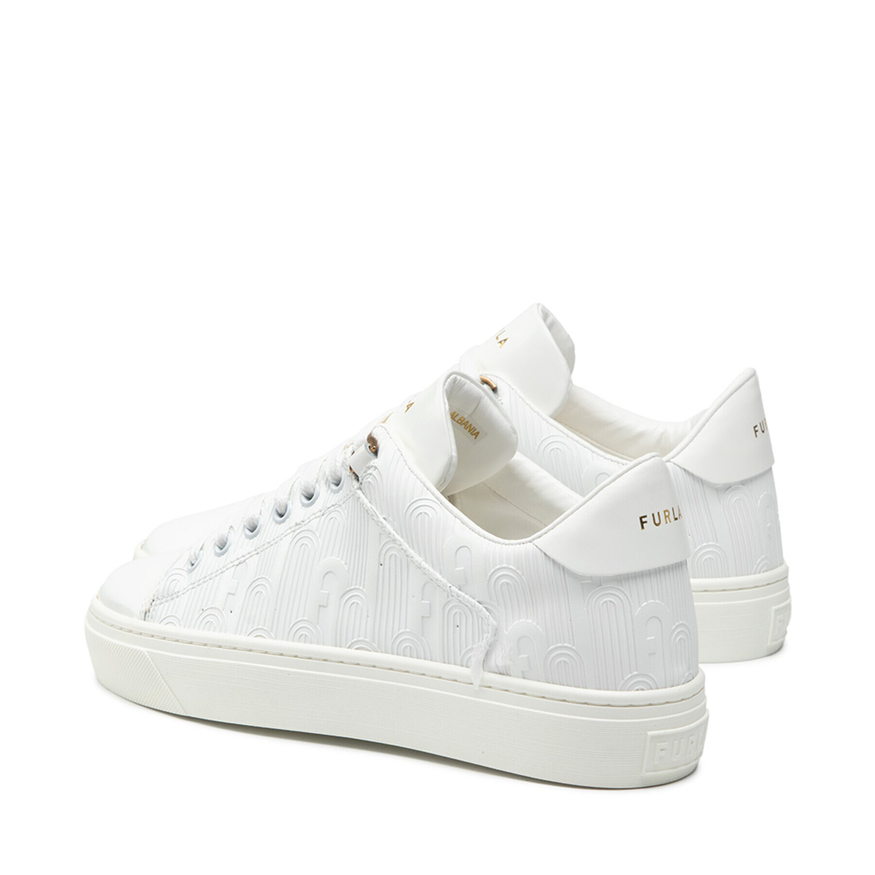 Furla Sneakers Hikaia Low YE51HKL-BX0072-01B00-9-0001-20-AL Alb - Pled.ro