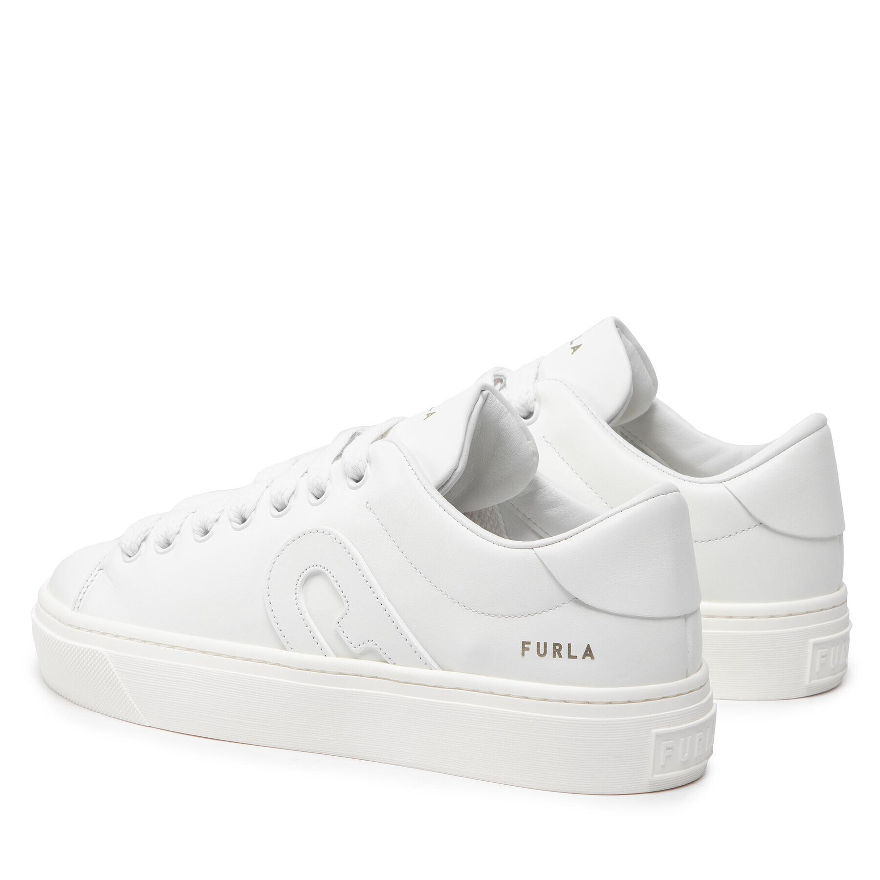 Furla Sneakers Joy YE71FJO-Y62000-01B00-1-036-20-AL Alb - Pled.ro