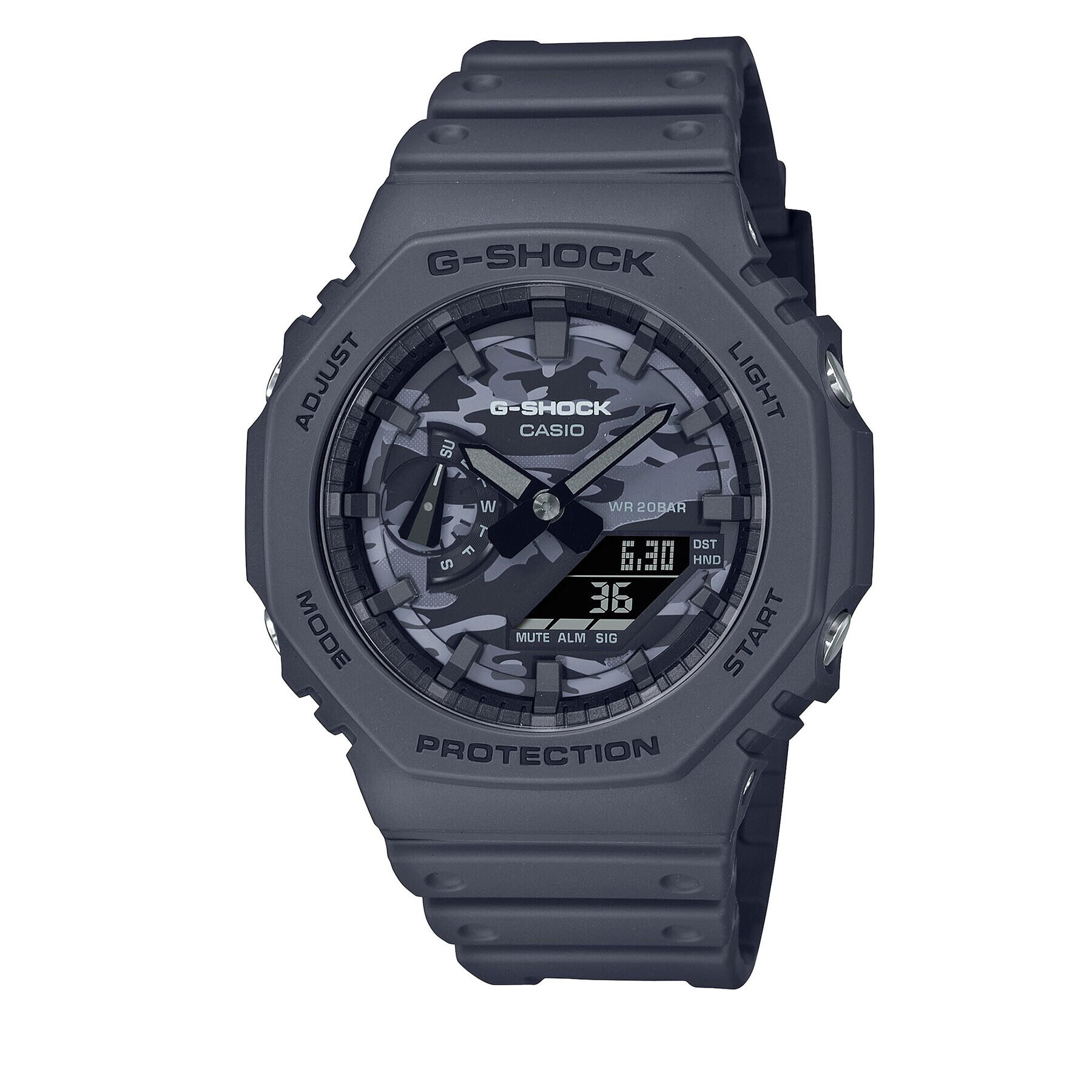 G-Shock Ceas GA-2100CA-8AER Gri - Pled.ro