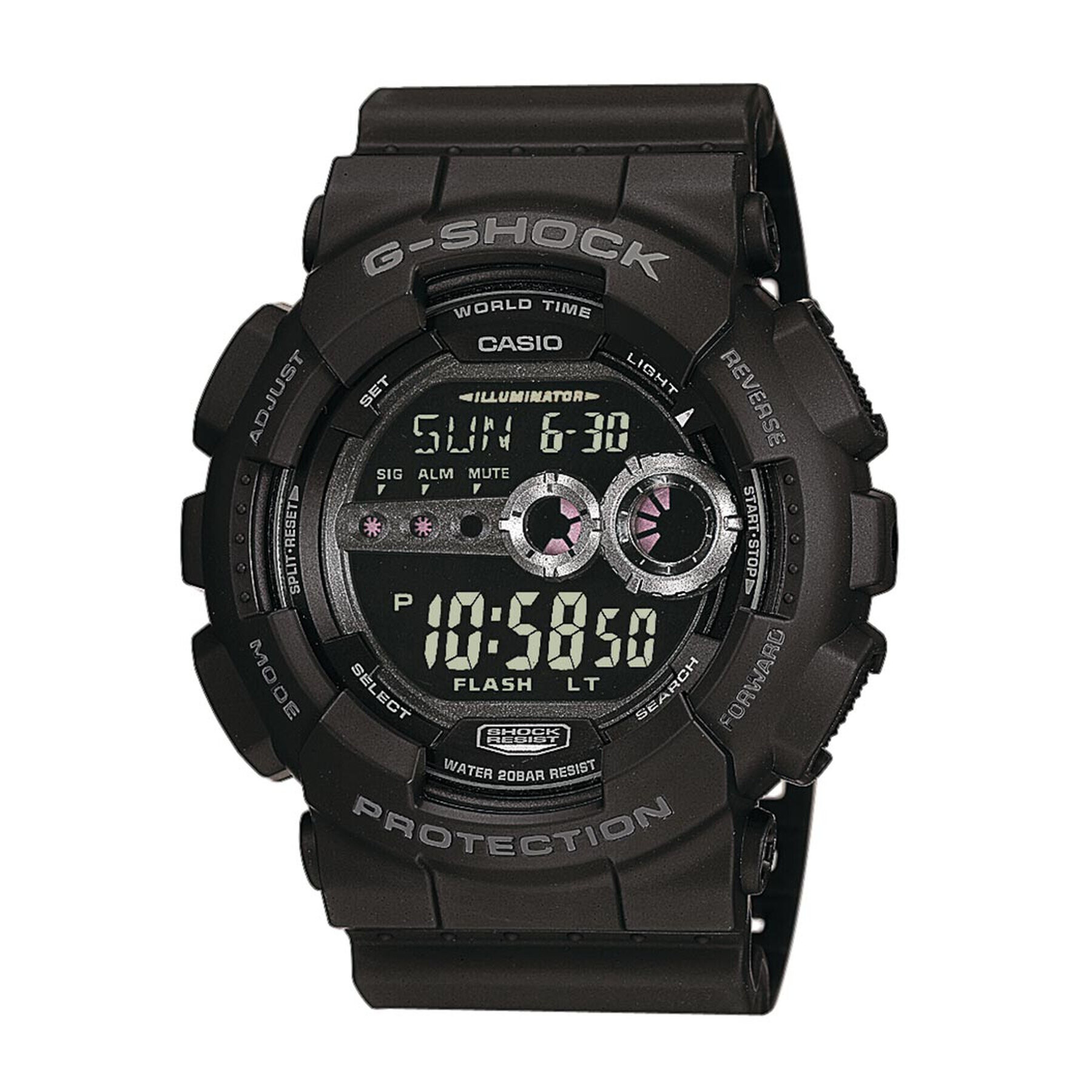 G-Shock Ceas GD-100-1BER Negru - Pled.ro