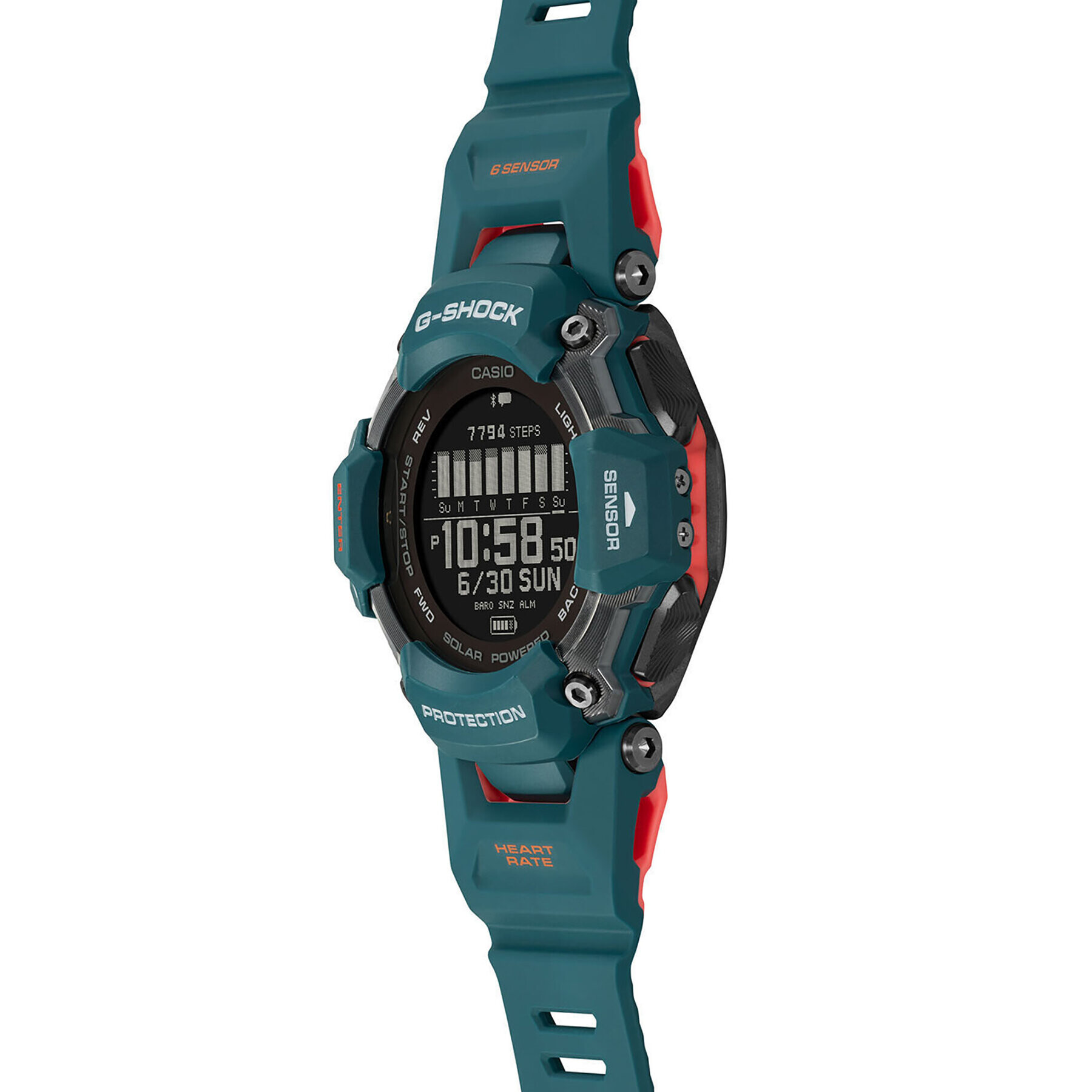 G-Shock Smartwatch GBD-H2000-2ER Verde - Pled.ro