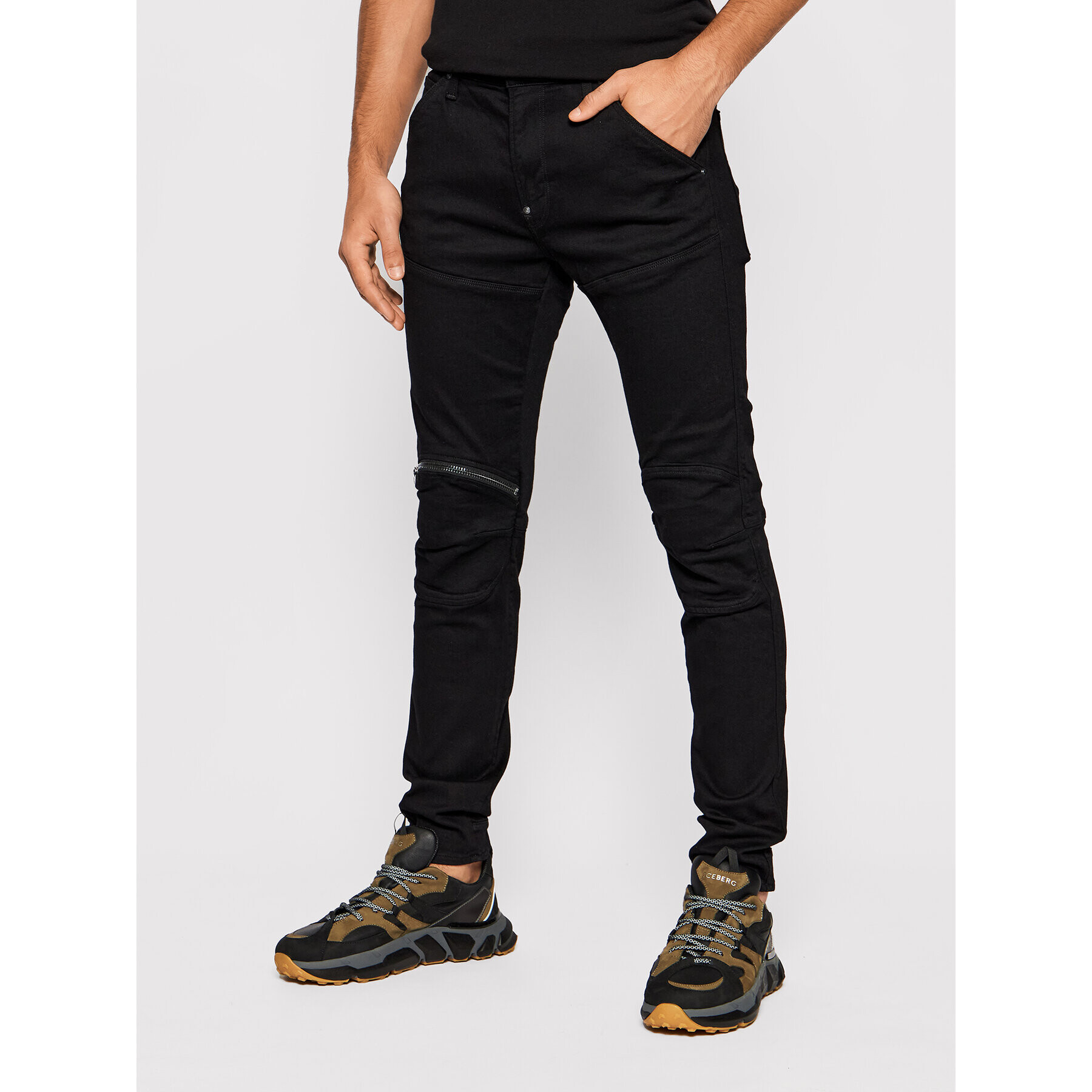 G-Star Raw Blugi 5620 3D D01252-B964-A810 Negru Skinny Fit - Pled.ro