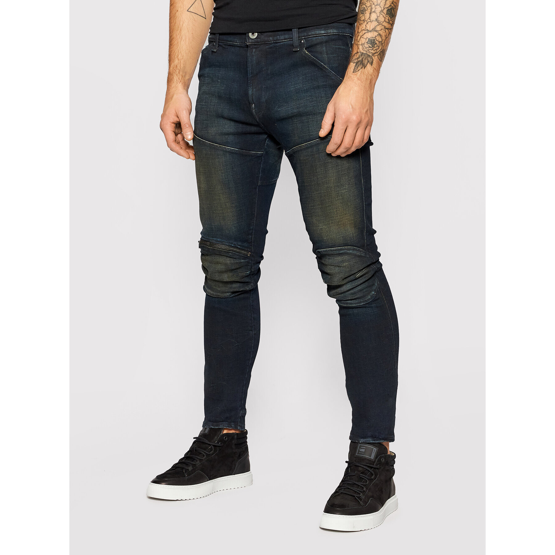 G-Star Raw Blugi 5620 3D D01252-C051-C777 Bleumarin Skinny Fit - Pled.ro