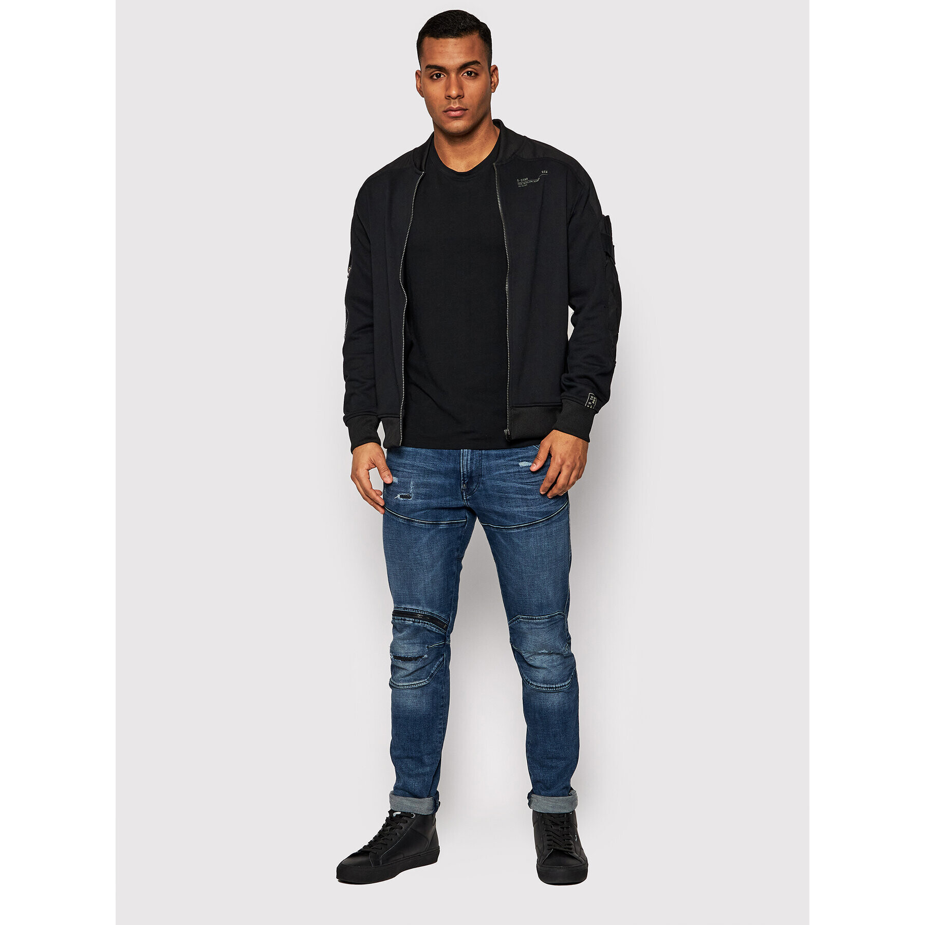 G-Star Raw Blugi 5620 3D D01252-C051-C966 Bleumarin Skinny Fit - Pled.ro