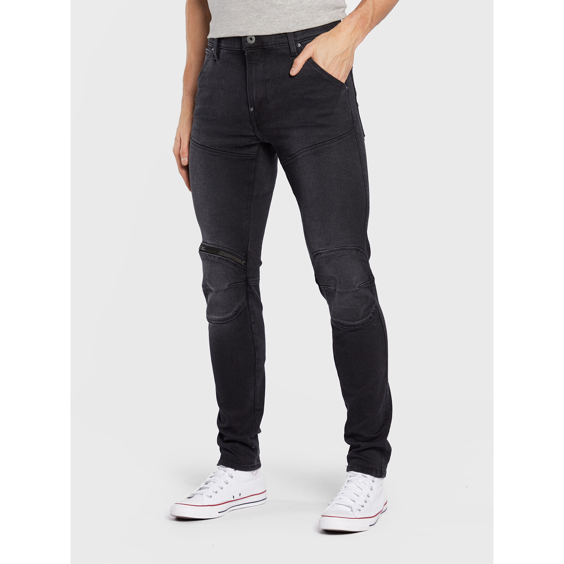 G-Star Raw Blugi 5620 D01252-C910-C942 Negru Skinny Fit - Pled.ro