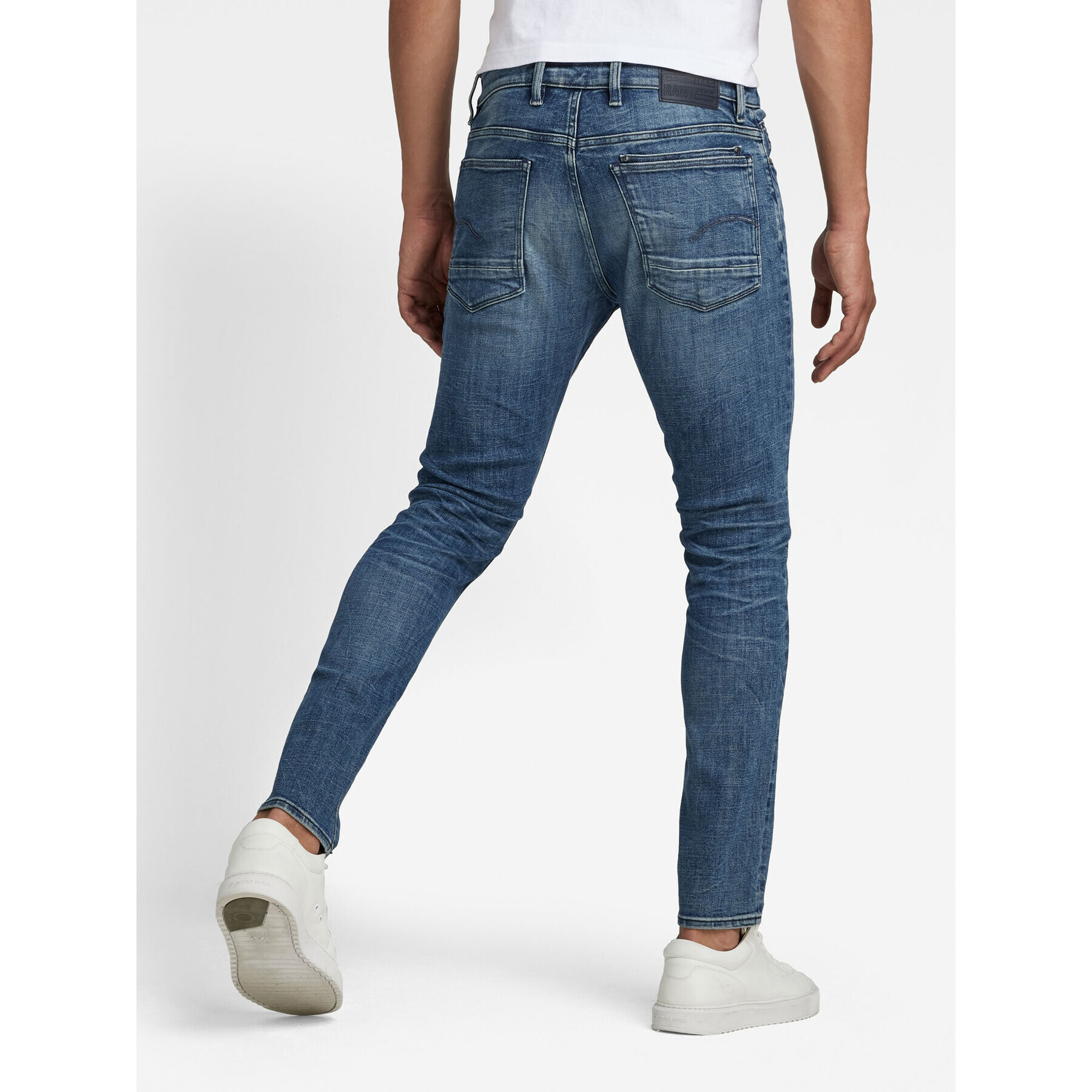 G-Star Raw Blugi D17235-C051-C606 Albastru Skinny Fit - Pled.ro