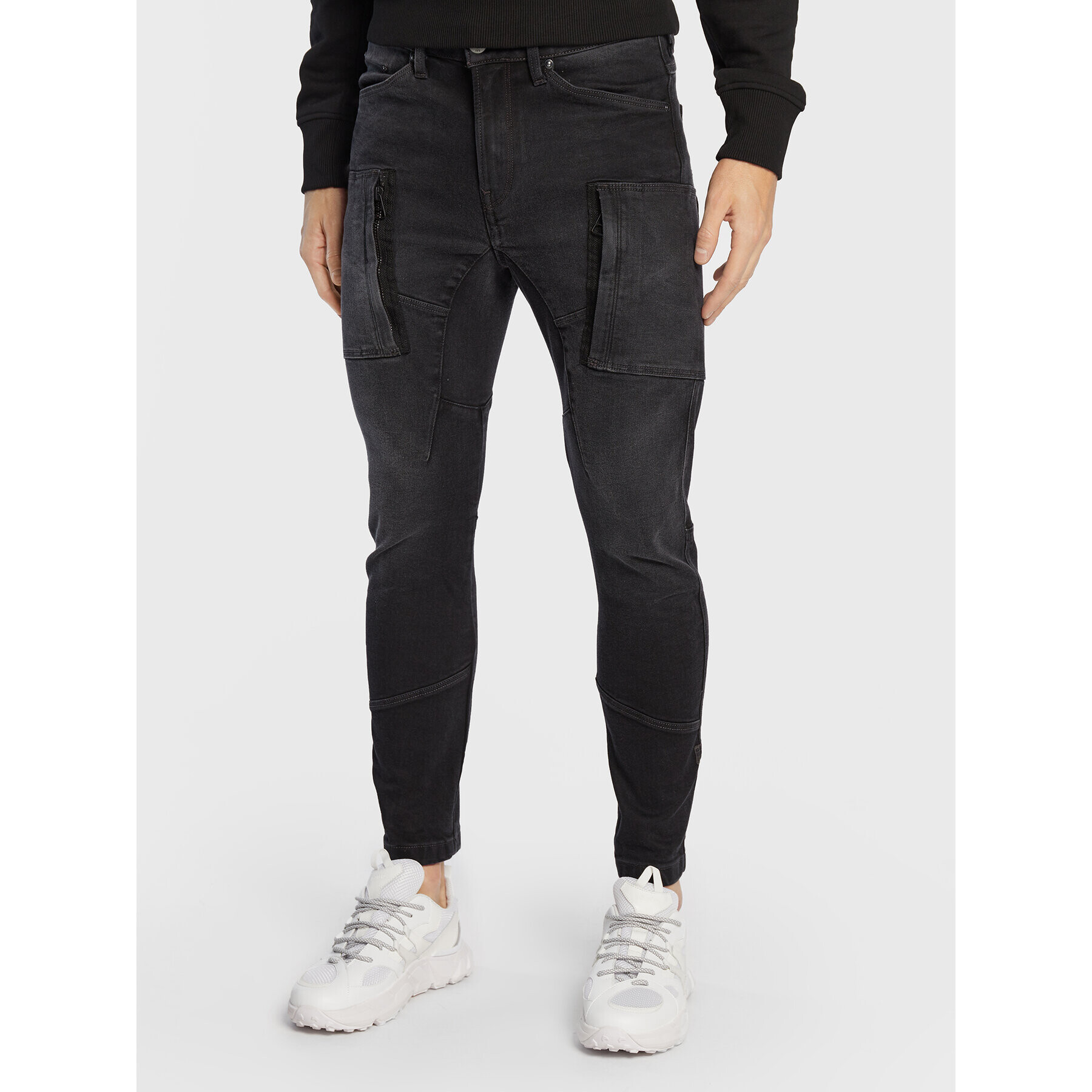 G-Star Raw Blugi D22075 C910 C942 Negru Skinny Fit - Pled.ro