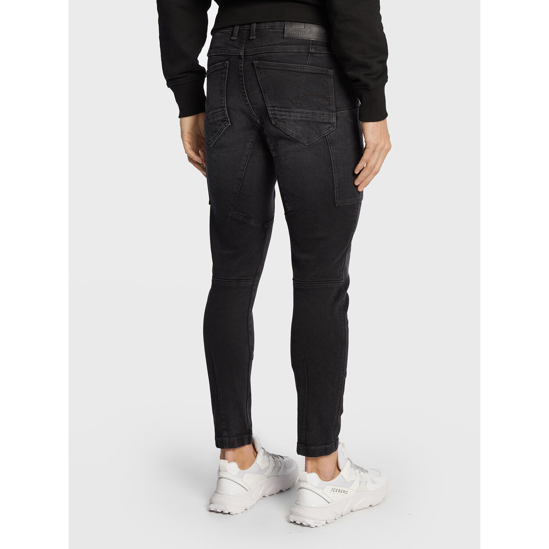 G-Star Raw Blugi D22075 C910 C942 Negru Skinny Fit - Pled.ro