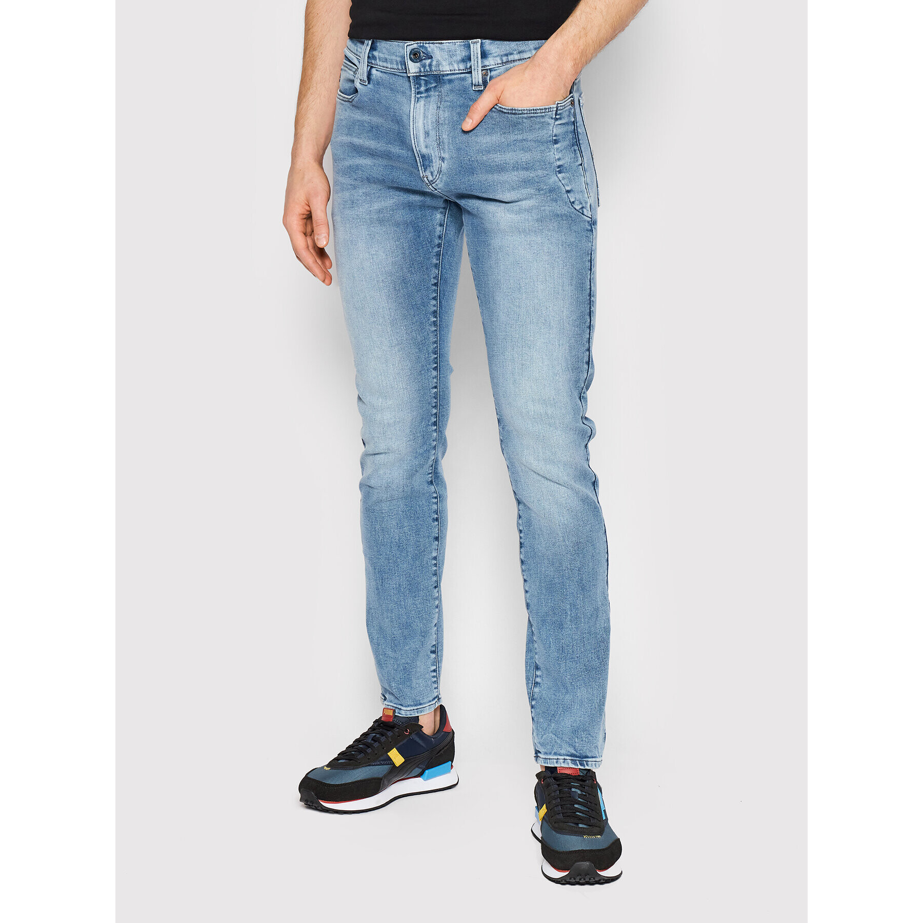 G-Star Raw Blugi Lancet D17235-C051-8436 Bleumarin Skinny Fit - Pled.ro