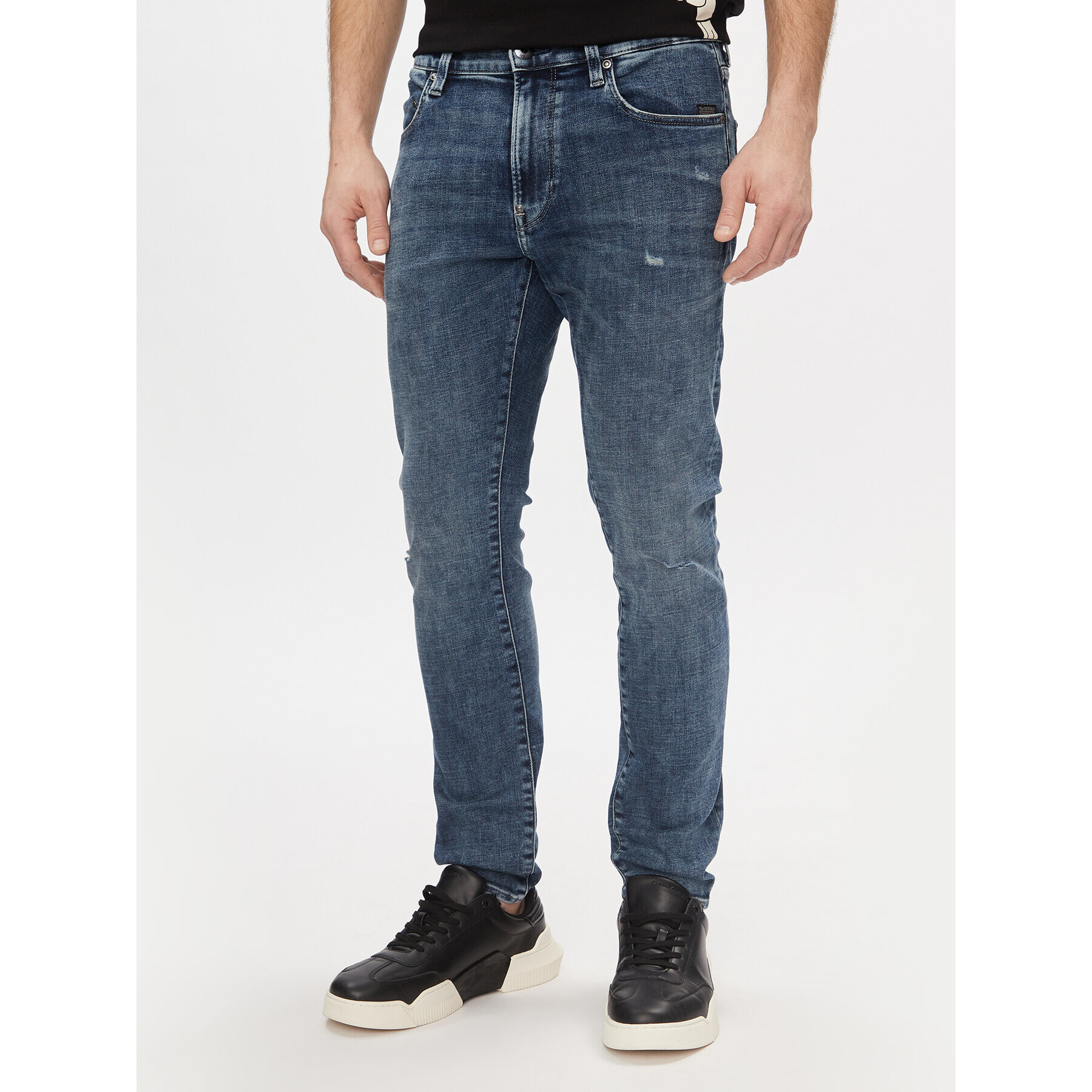 G-Star Raw Blugi Revend Fwd D20071-C051-G120 Albastru Skinny Fit - Pled.ro