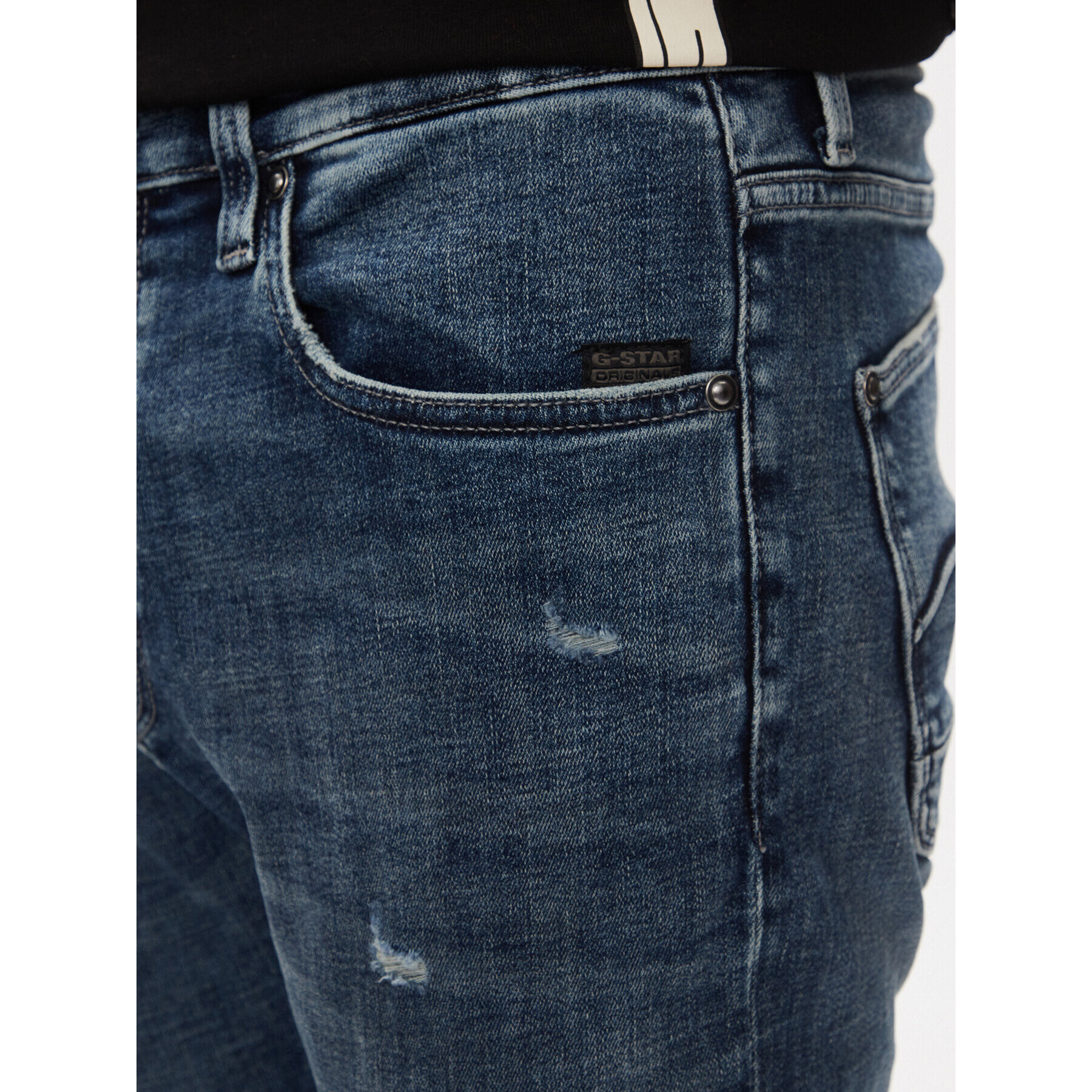 G-Star Raw Blugi Revend Fwd D20071-C051-G120 Albastru Skinny Fit - Pled.ro