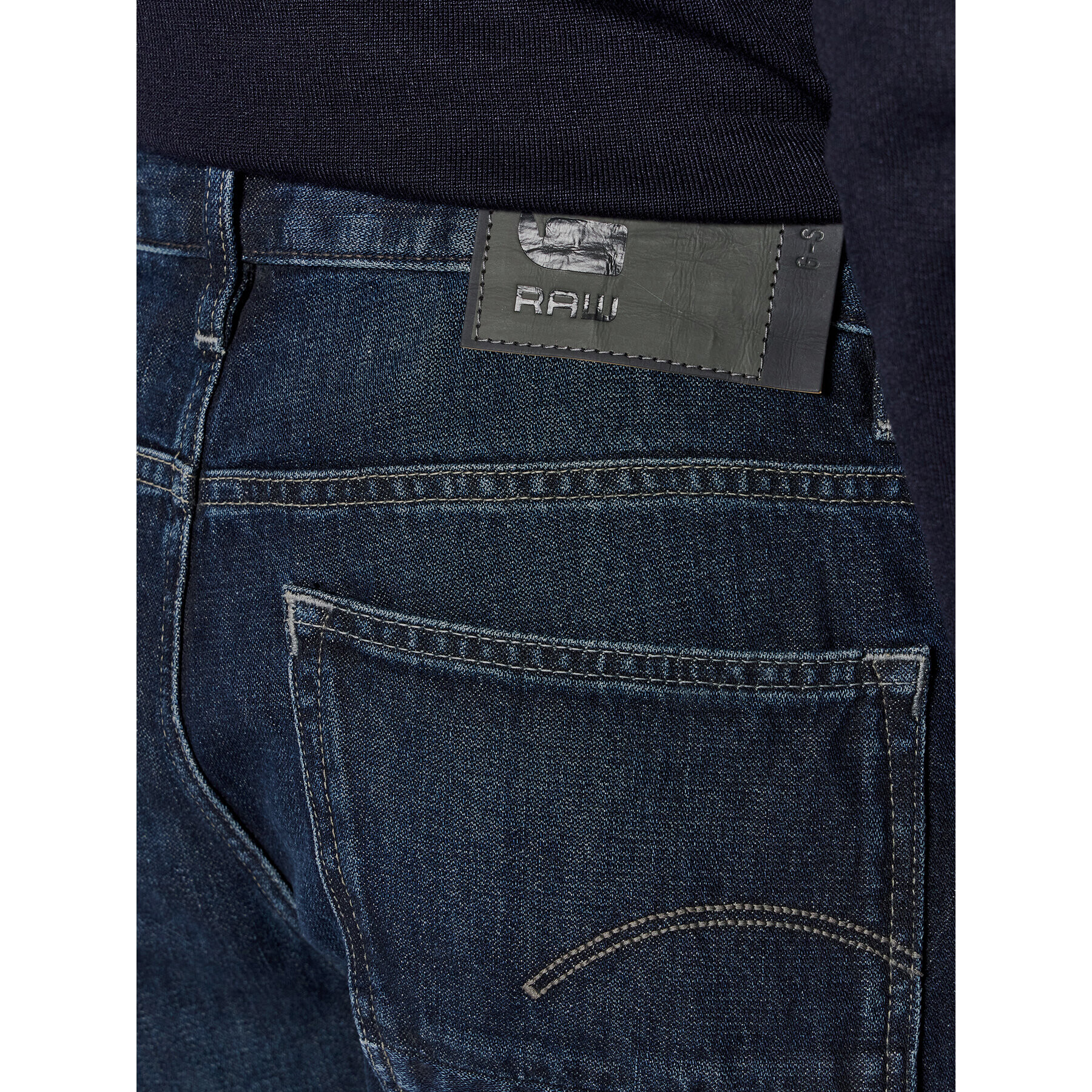 G-Star Raw Blugi Triple A D20998-C779-C946 Bleumarin Regular Fit - Pled.ro