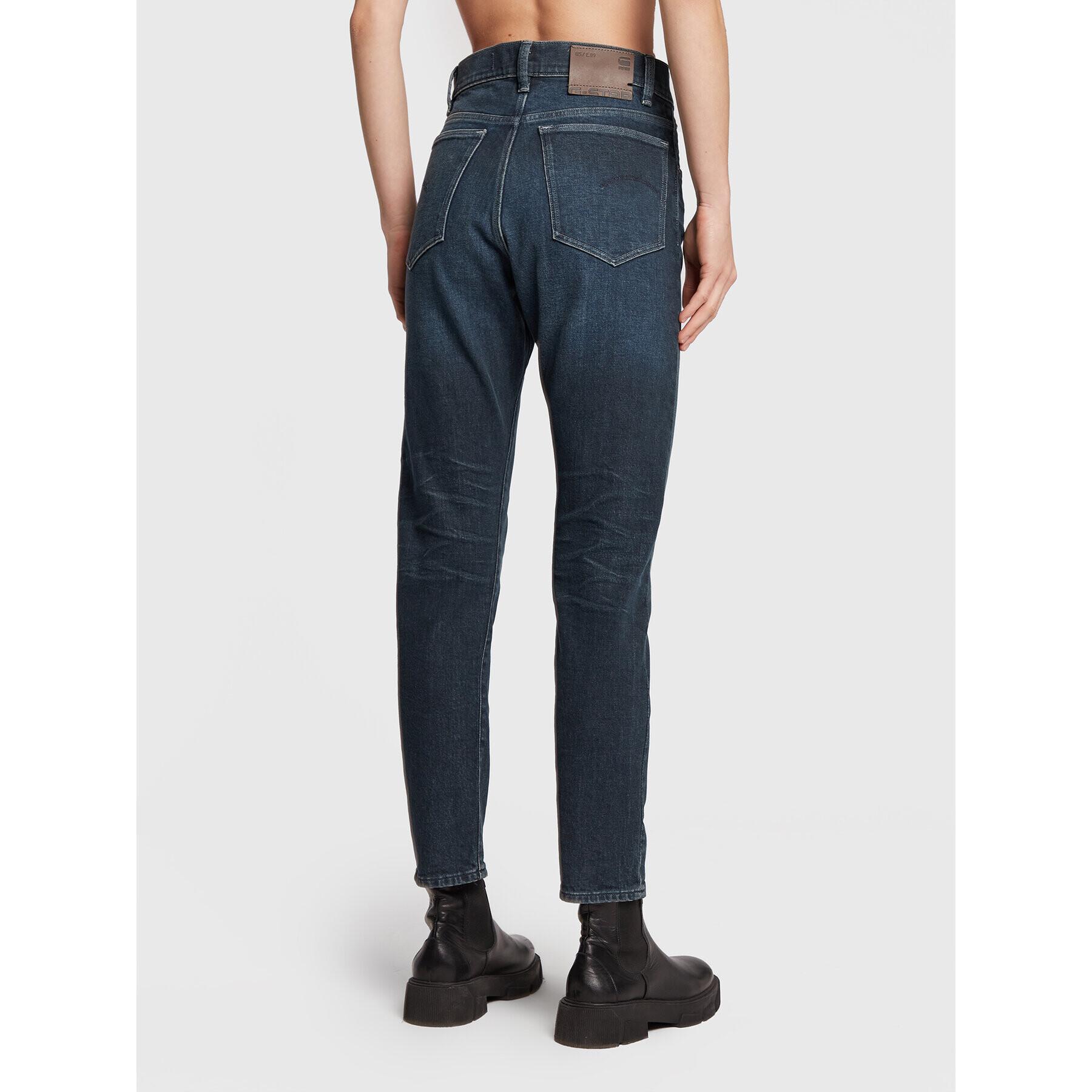 G-Star Raw Blugi Virjinya D21078-D164-D325 Bleumarin Slim Fit - Pled.ro