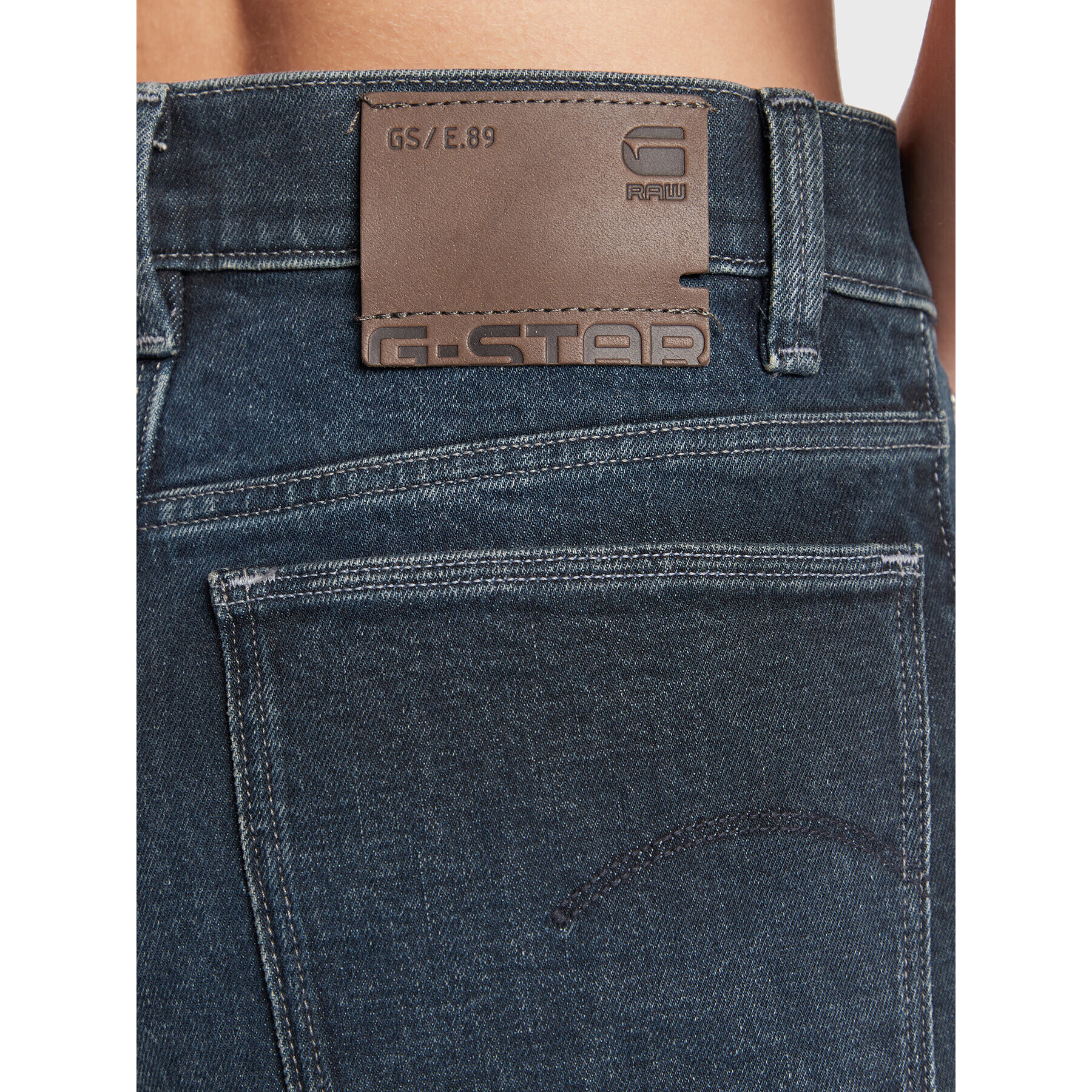 G-Star Raw Blugi Virjinya D21078-D164-D325 Bleumarin Slim Fit - Pled.ro