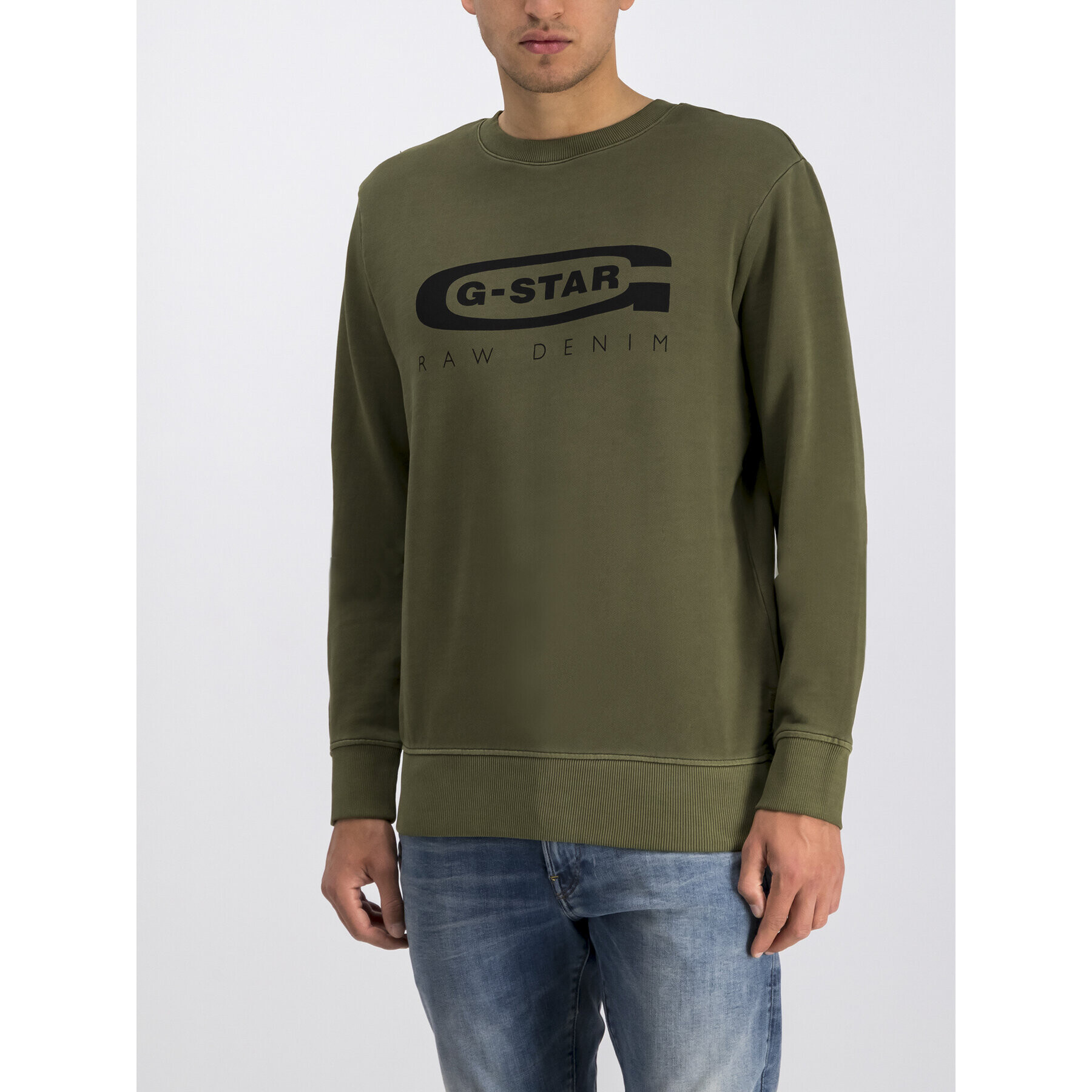 G-Star Raw Bluză D14727-B715-724 Verde Regular Fit - Pled.ro