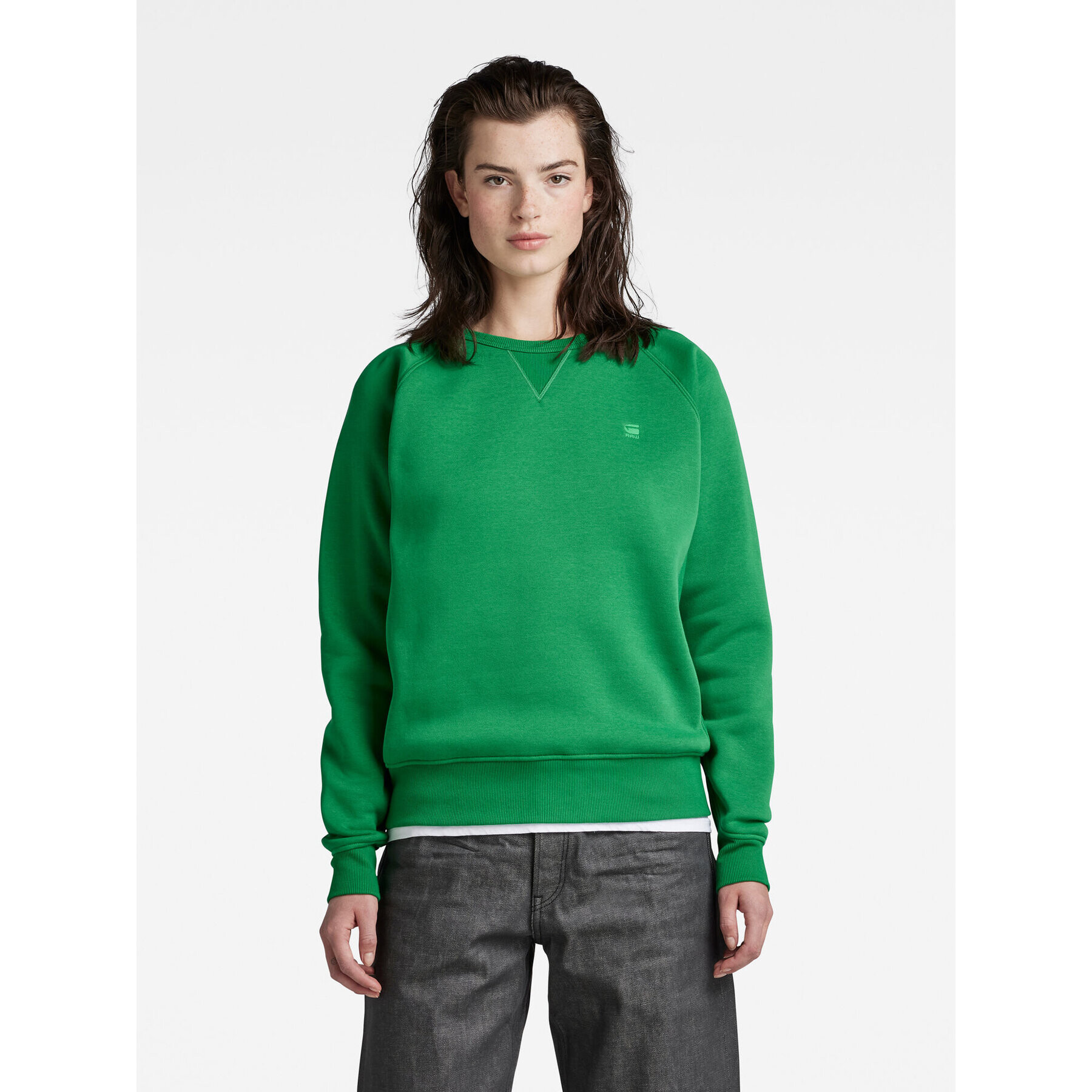 G-Star Raw Bluză D21253-C235-D608 Verde Regular Fit - Pled.ro