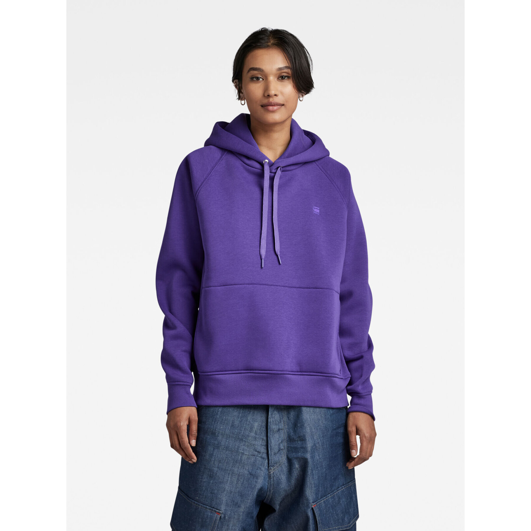 G-Star Raw Bluză D21255-C235-5616 Violet Regular Fit - Pled.ro