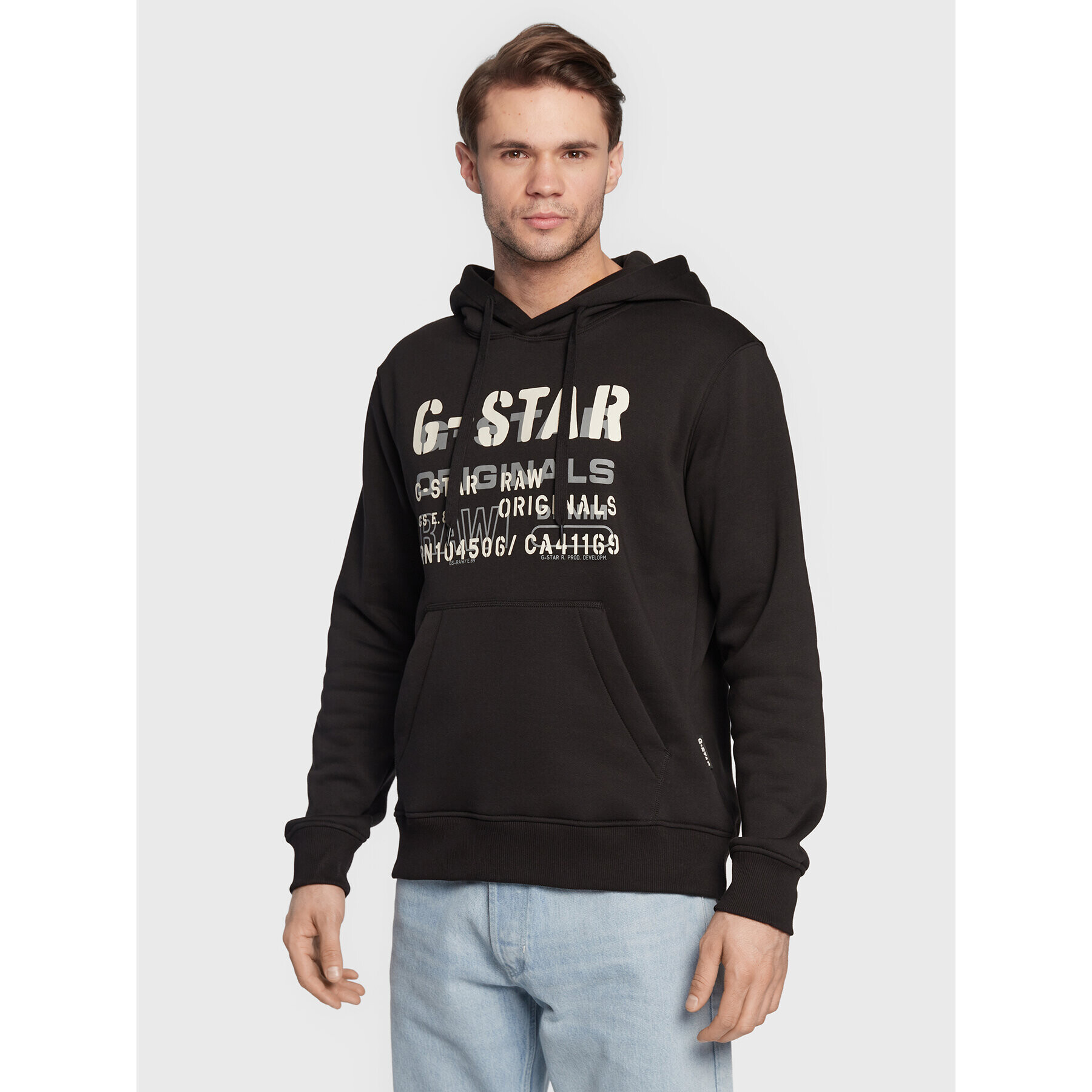 G-Star Raw Bluză Multi Layer Originals D22232-A971-6484 Negru Regular Fit - Pled.ro