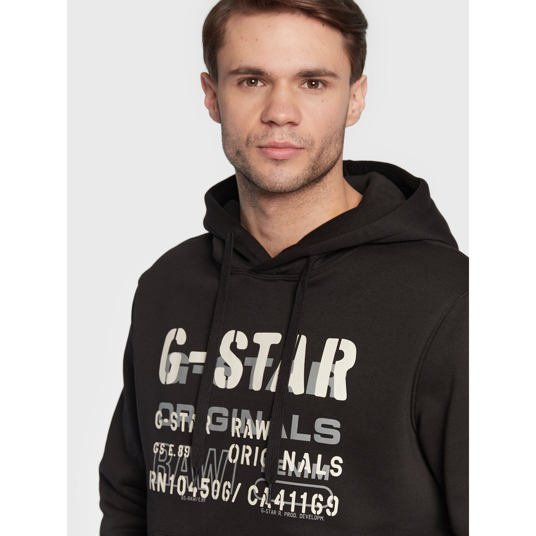 G-Star Raw Bluză Multi Layer Originals D22232-A971-6484 Negru Regular Fit - Pled.ro