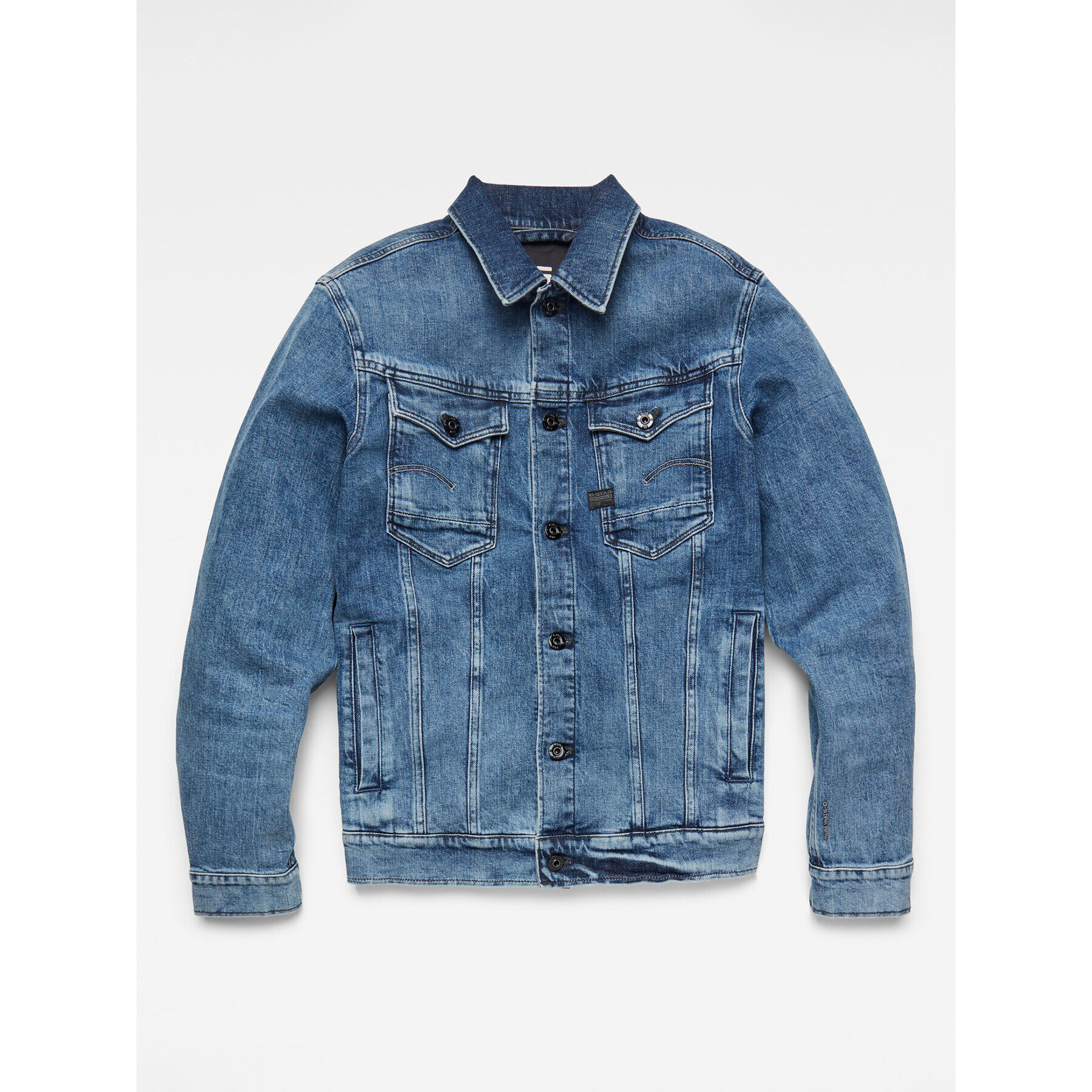 G-Star Raw Geacă de blugi D20086-C911-C767 Albastru Regular Fit - Pled.ro