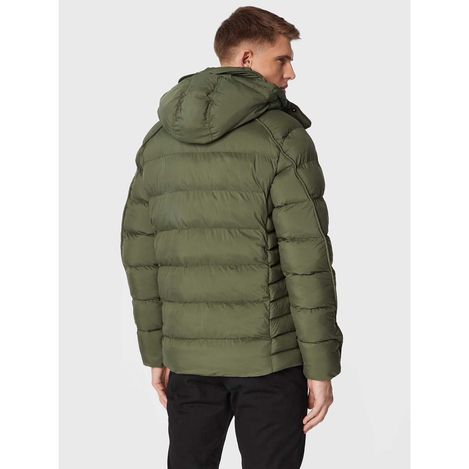 G-Star Raw Geacă din puf G-Whistler D20100-D199-8165 Verde Regular Fit - Pled.ro