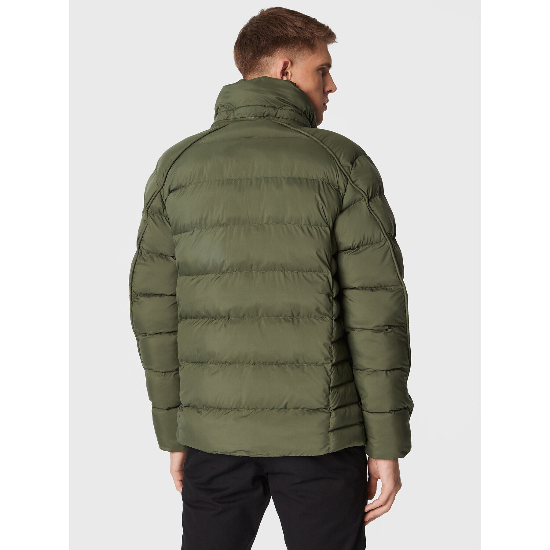 G-Star Raw Geacă din puf G-Whistler D20100-D199-8165 Verde Regular Fit - Pled.ro