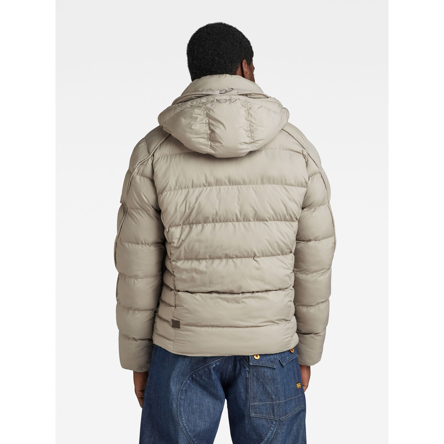 G-Star Raw Geacă din puf G-Whistler D20100-D199-G106 Bej Regular Fit - Pled.ro