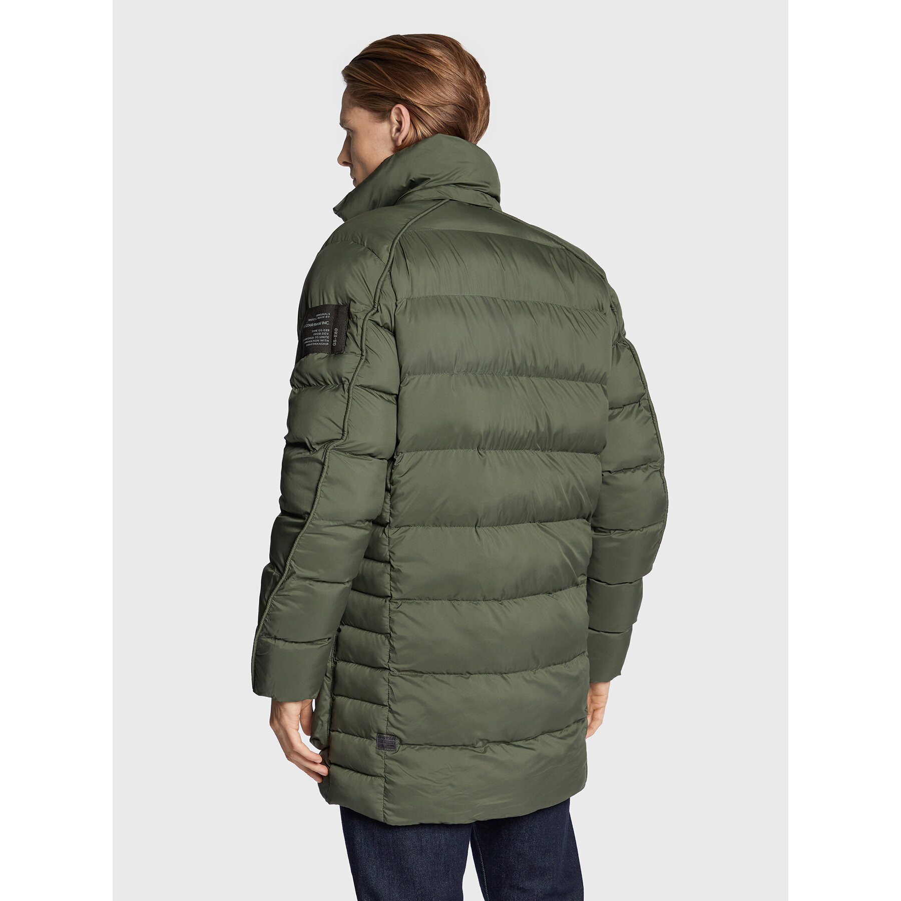 G-Star Raw Geacă din puf Whistler D20102-D199-8165 Verde Regular Fit - Pled.ro