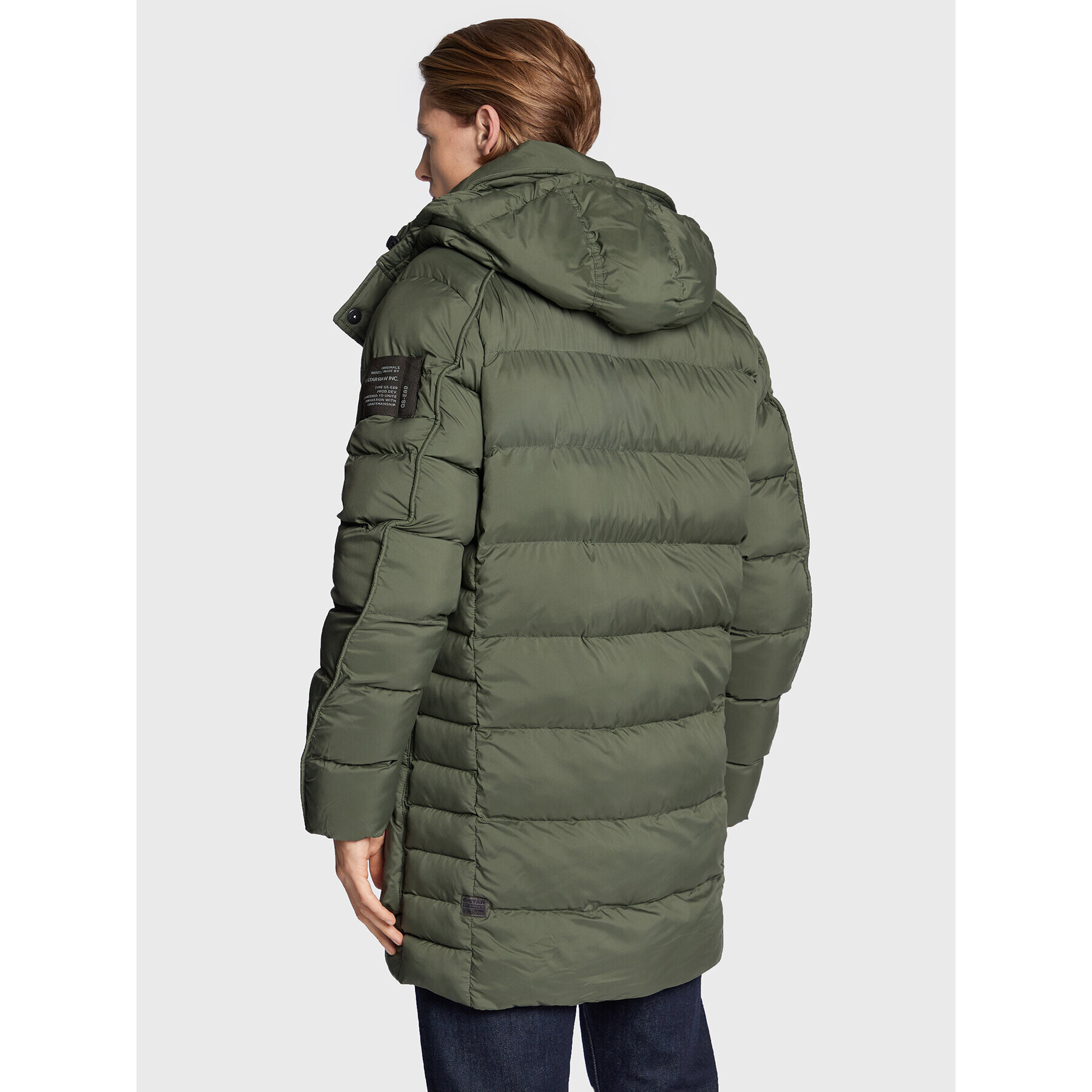 G-Star Raw Geacă din puf Whistler D20102-D199-8165 Verde Regular Fit - Pled.ro