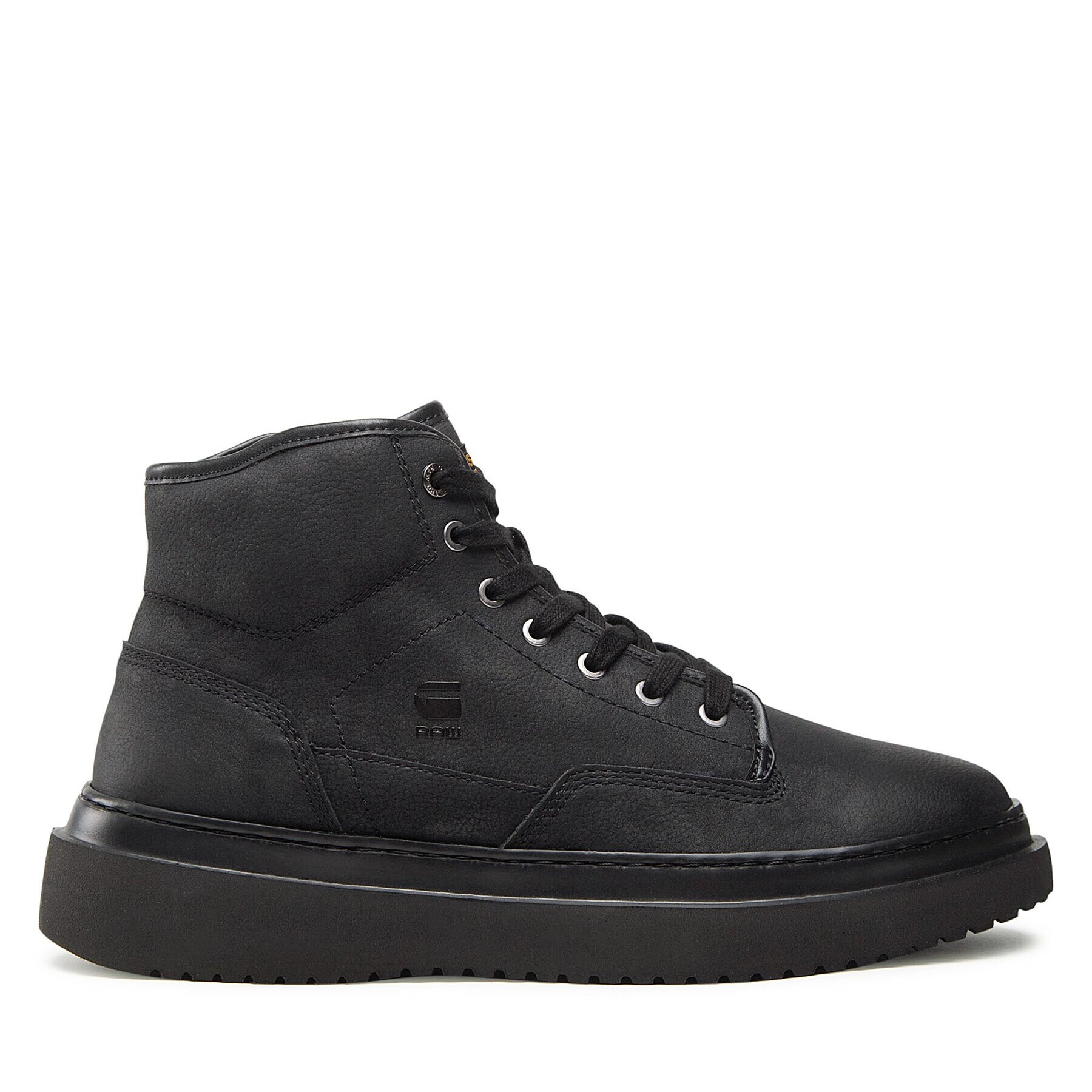 G-Star Raw Ghete Dexter Bo Mid Nub M 2242 048702 Negru - Pled.ro