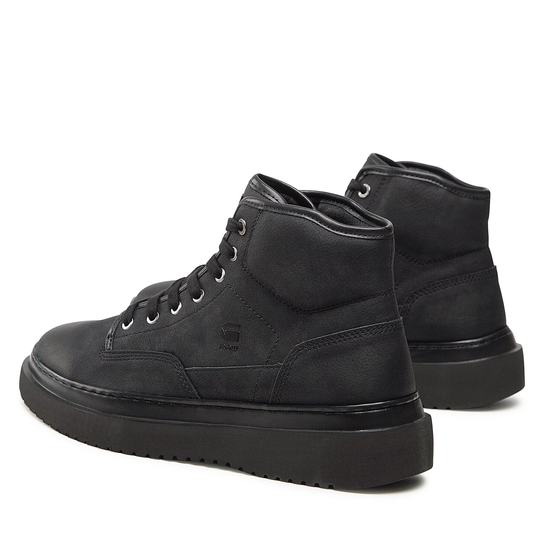 G-Star Raw Ghete Dexter Bo Mid Nub M 2242 048702 Negru - Pled.ro