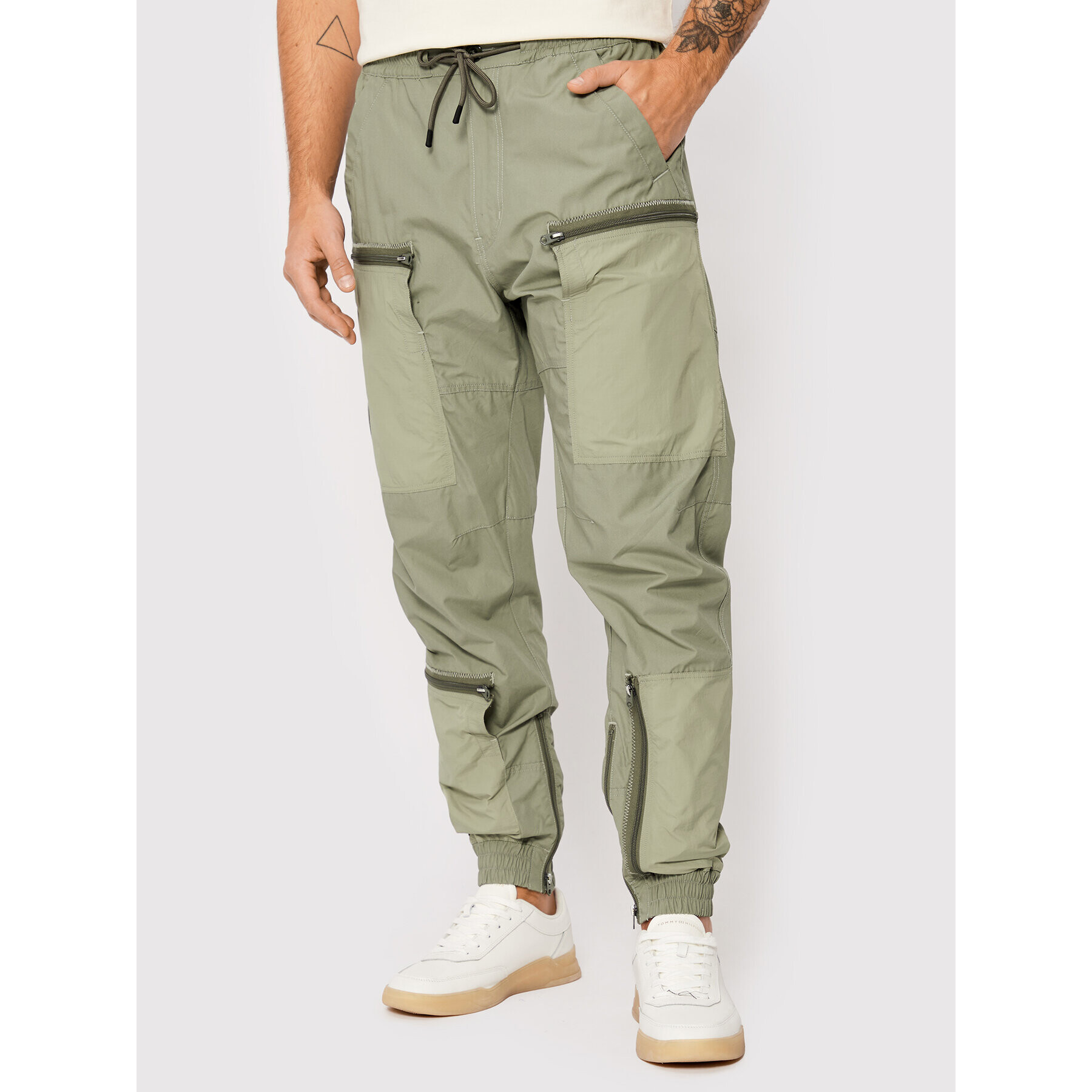 G-Star Raw Joggers 3D Pm D22516-C973-2199 Verde Relaxed Fit - Pled.ro