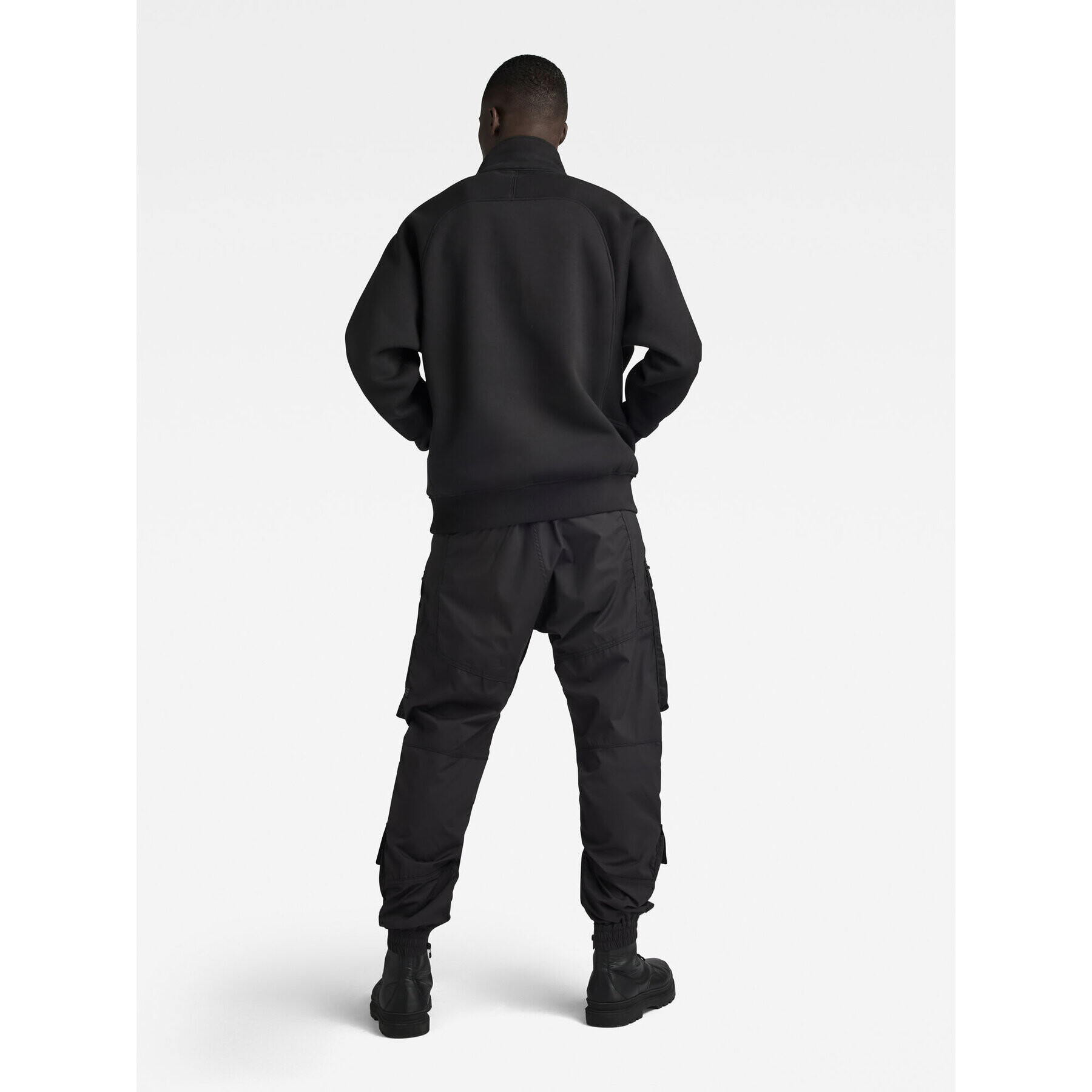 G-Star Raw Joggers 3D PM D23672-D308-6484 Negru Relaxed Fit - Pled.ro