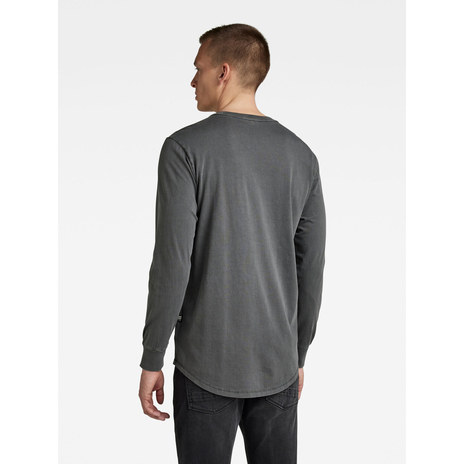 G-Star Raw Longsleeve D16397-2653-B564 Gri Regular Fit - Pled.ro