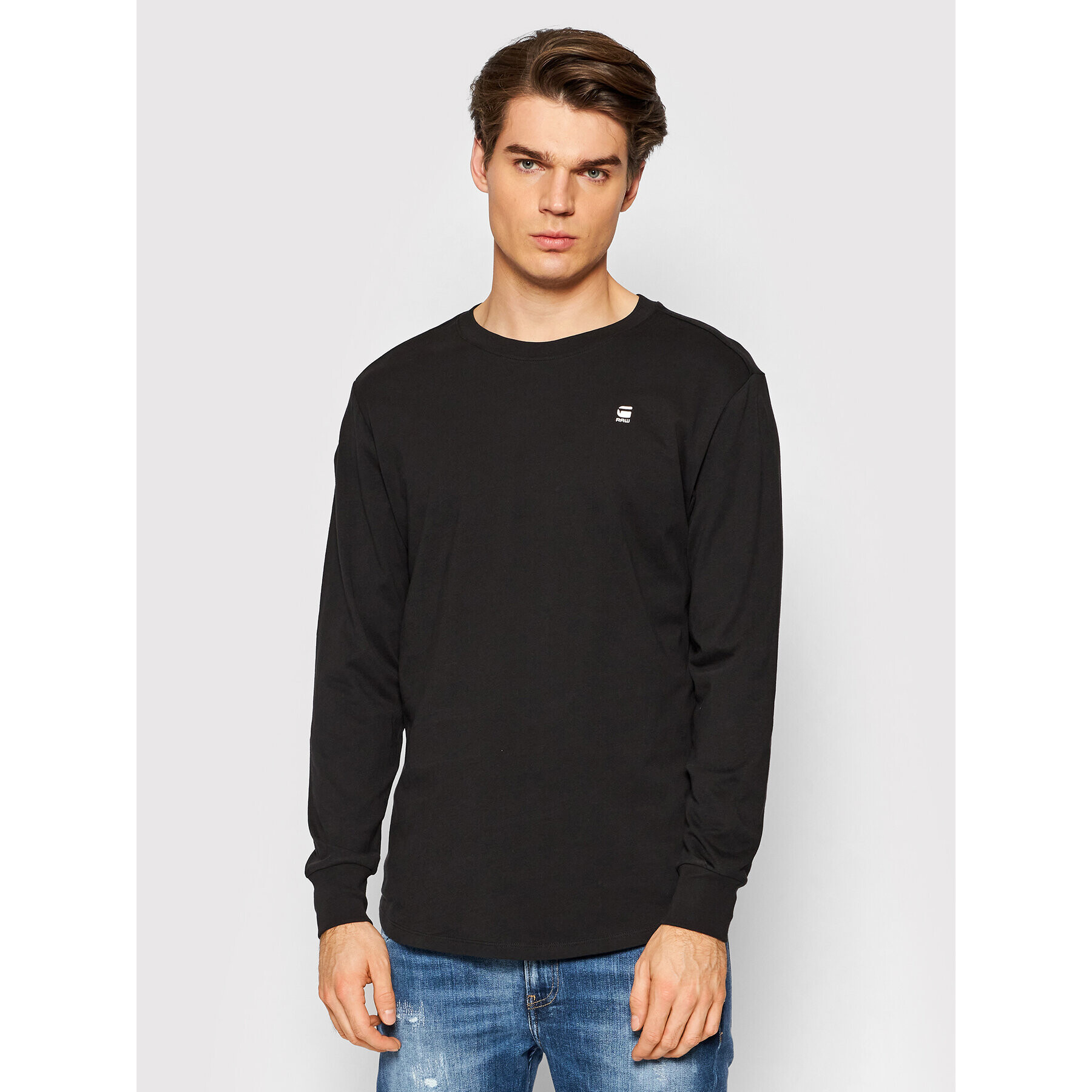 G-Star Raw Longsleeve Lash D16397-B353-6484 Negru Regular Fit - Pled.ro