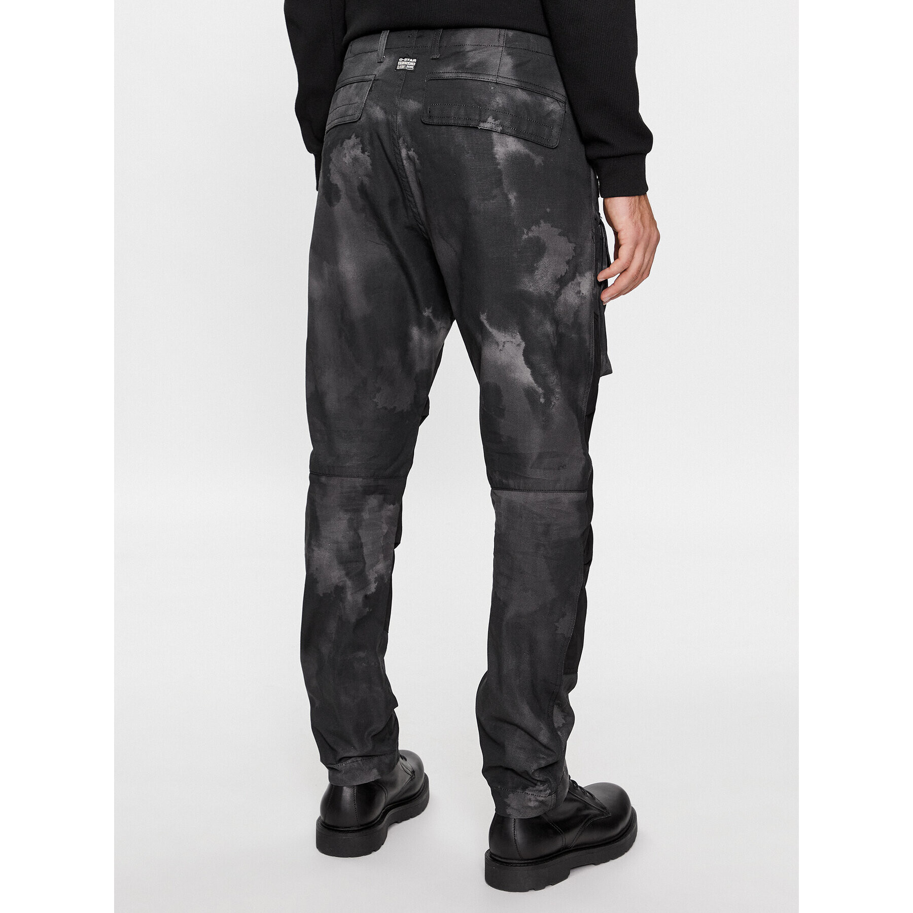 G-Star Raw Pantaloni din material 3D D23636-D386-G144 Gri Tapered Fit - Pled.ro